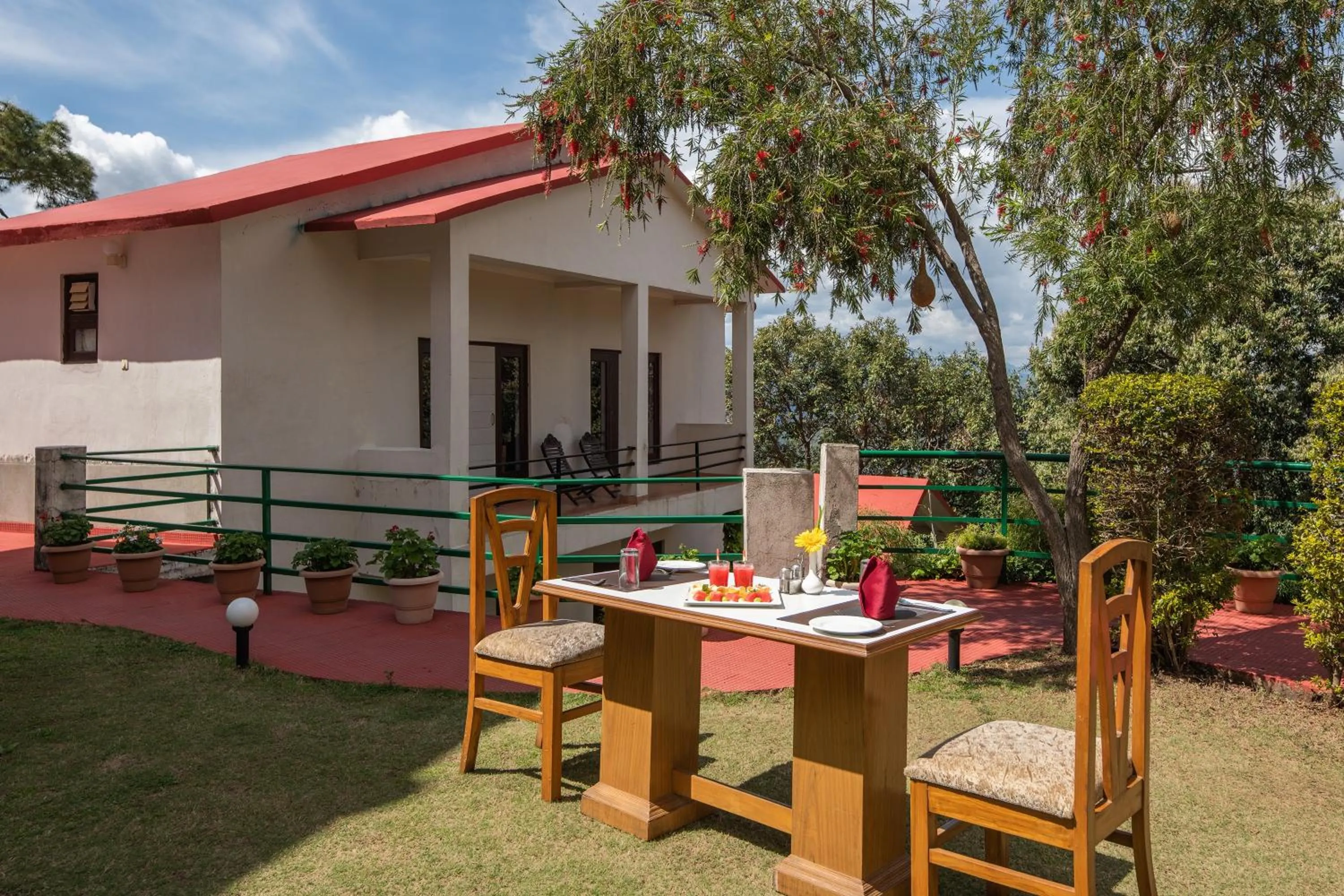 Balcony/Terrace in Binsar Eco Resort, Binsar - Uttarakhand