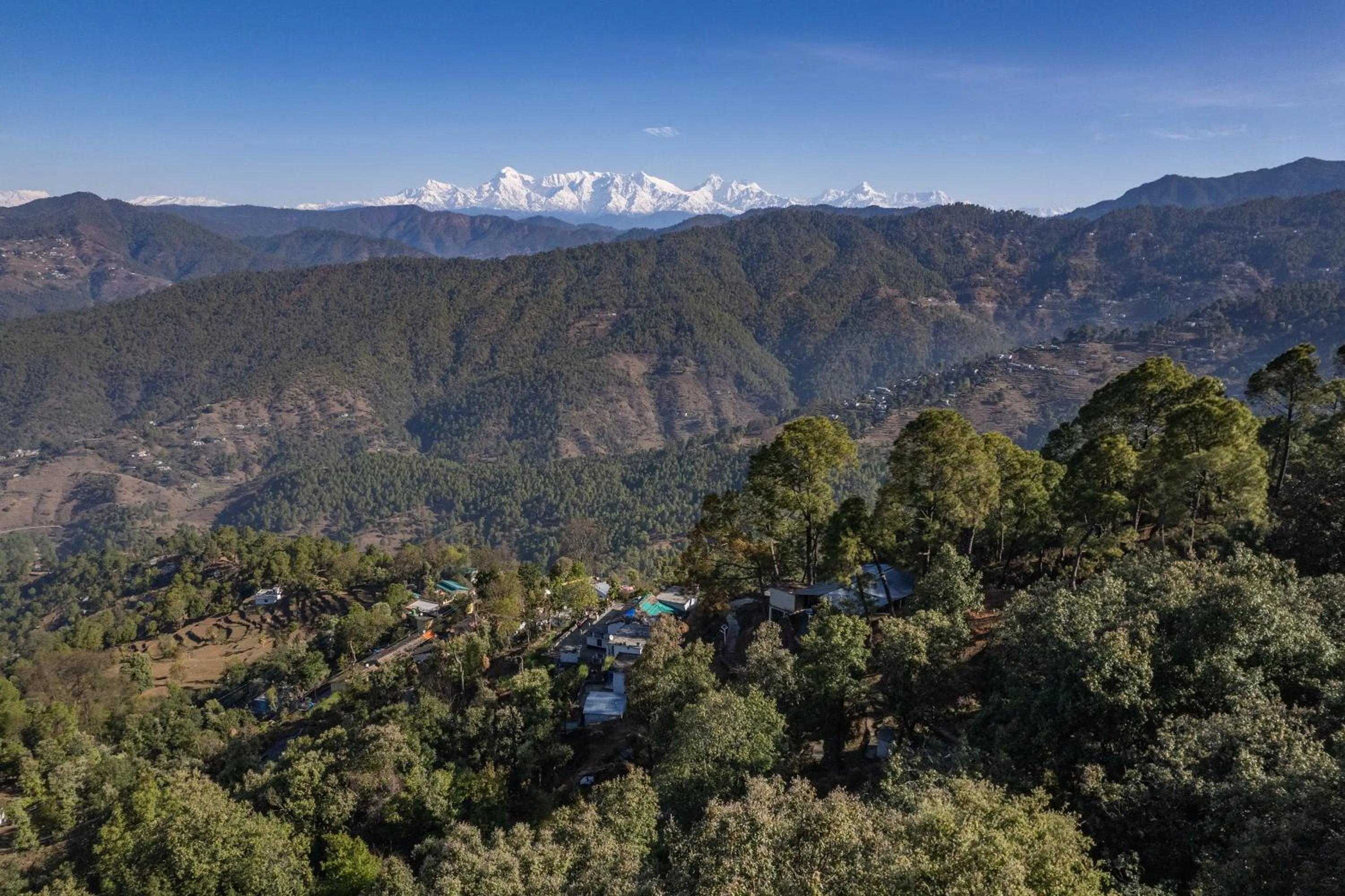 Mountain view in Binsar Eco Resort, Binsar - Uttarakhand