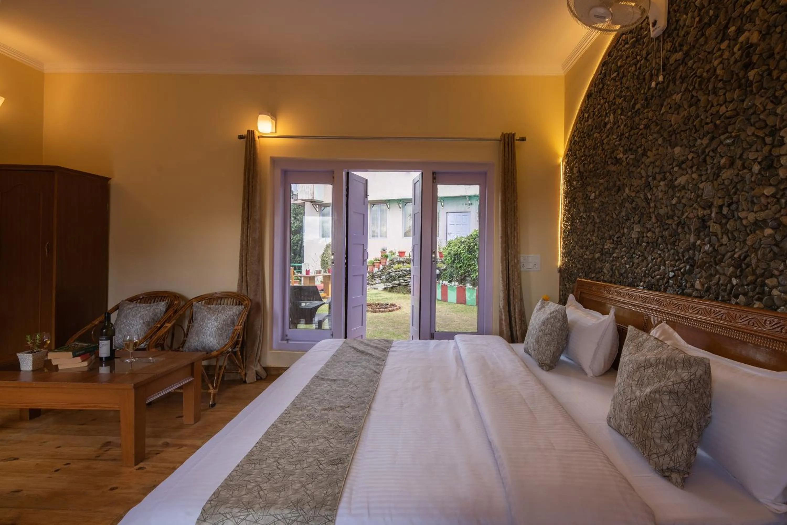 Bed in Binsar Eco Resort, Binsar - Uttarakhand