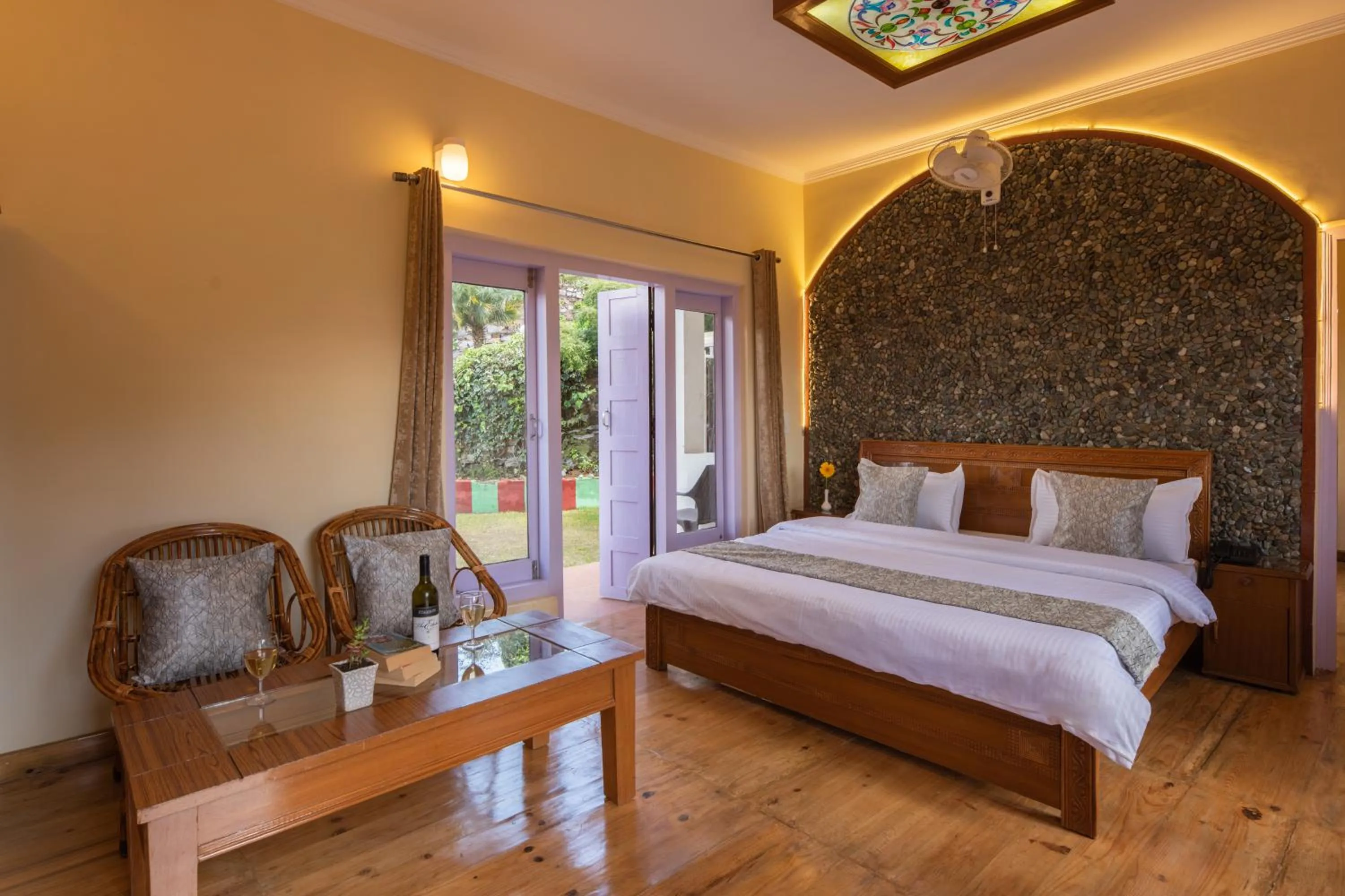 Bedroom, Bed in Binsar Eco Resort, Binsar - Uttarakhand