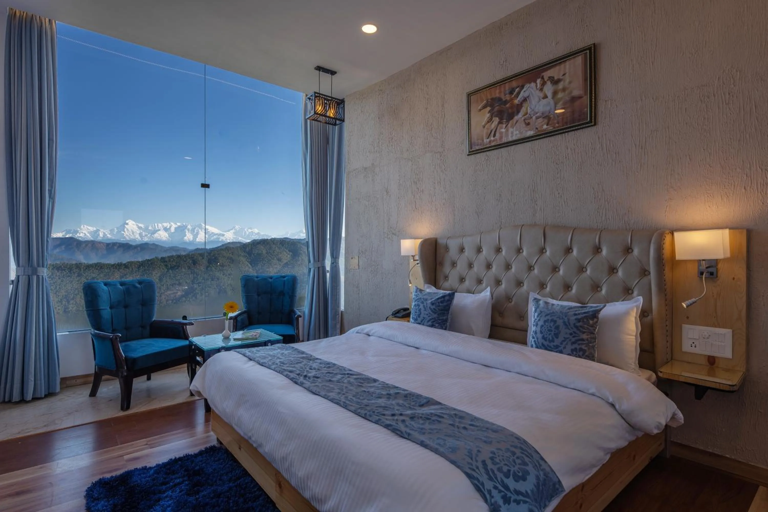 Bed in Binsar Eco Resort, Binsar - Uttarakhand