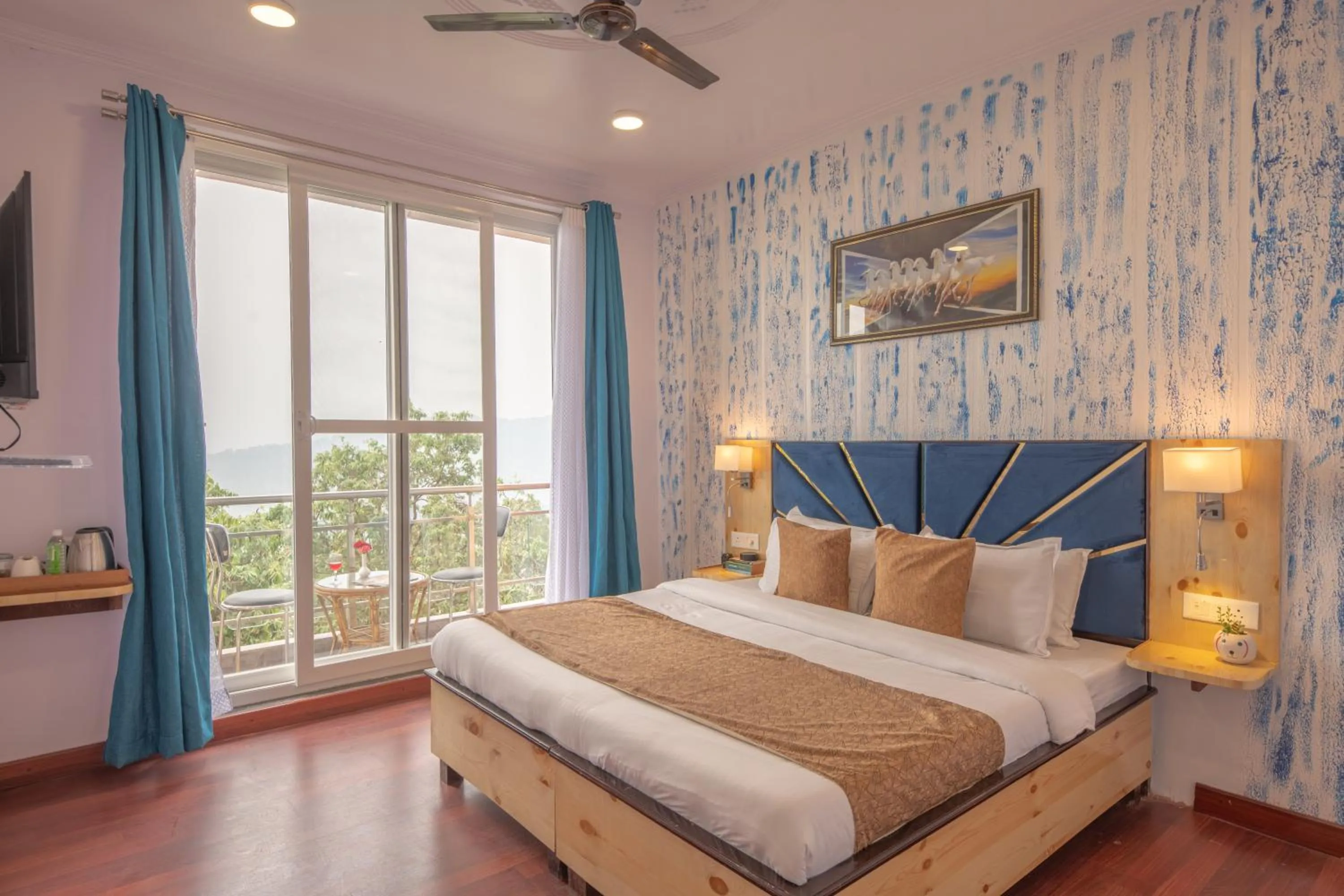 Bedroom, Bed in Binsar Eco Resort, Binsar - Uttarakhand