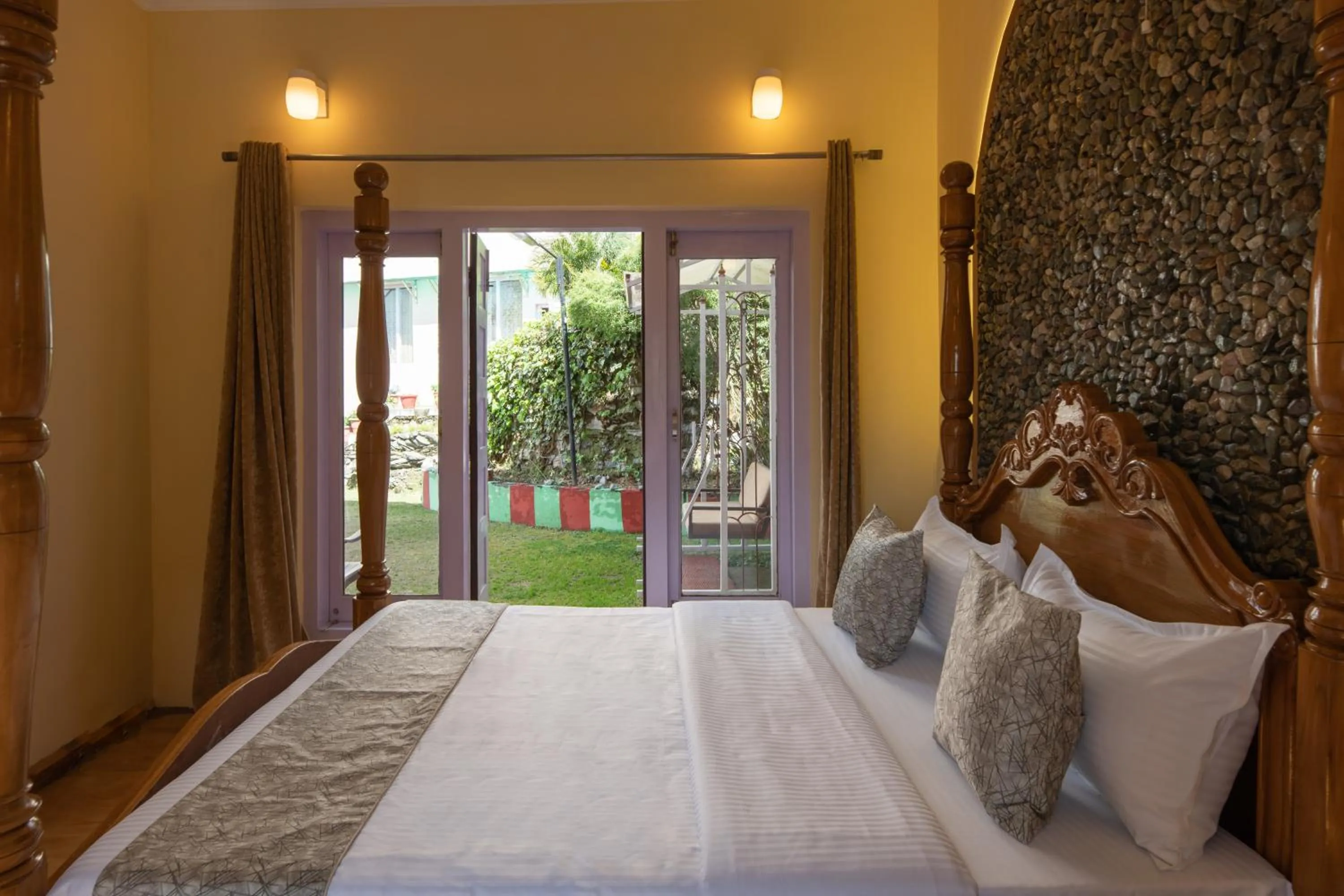 Bedroom, Bed in Binsar Eco Resort, Binsar - Uttarakhand