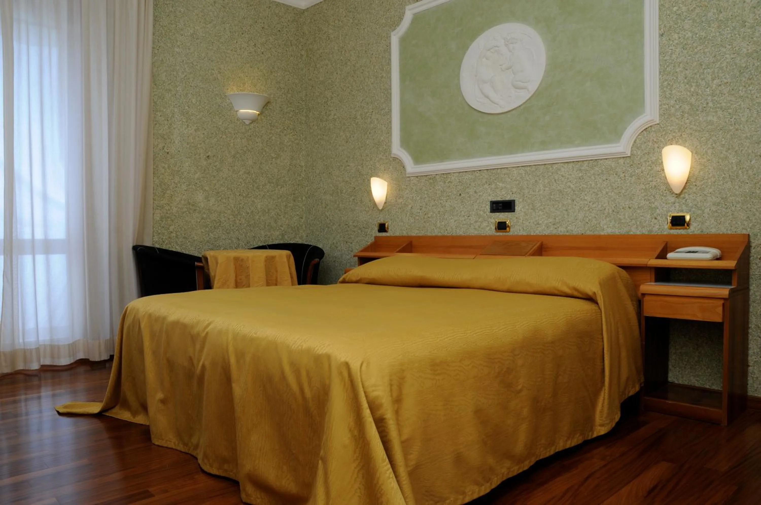 Bedroom, Bed in Grand Hotel Ambasciatori Wellness & Spa