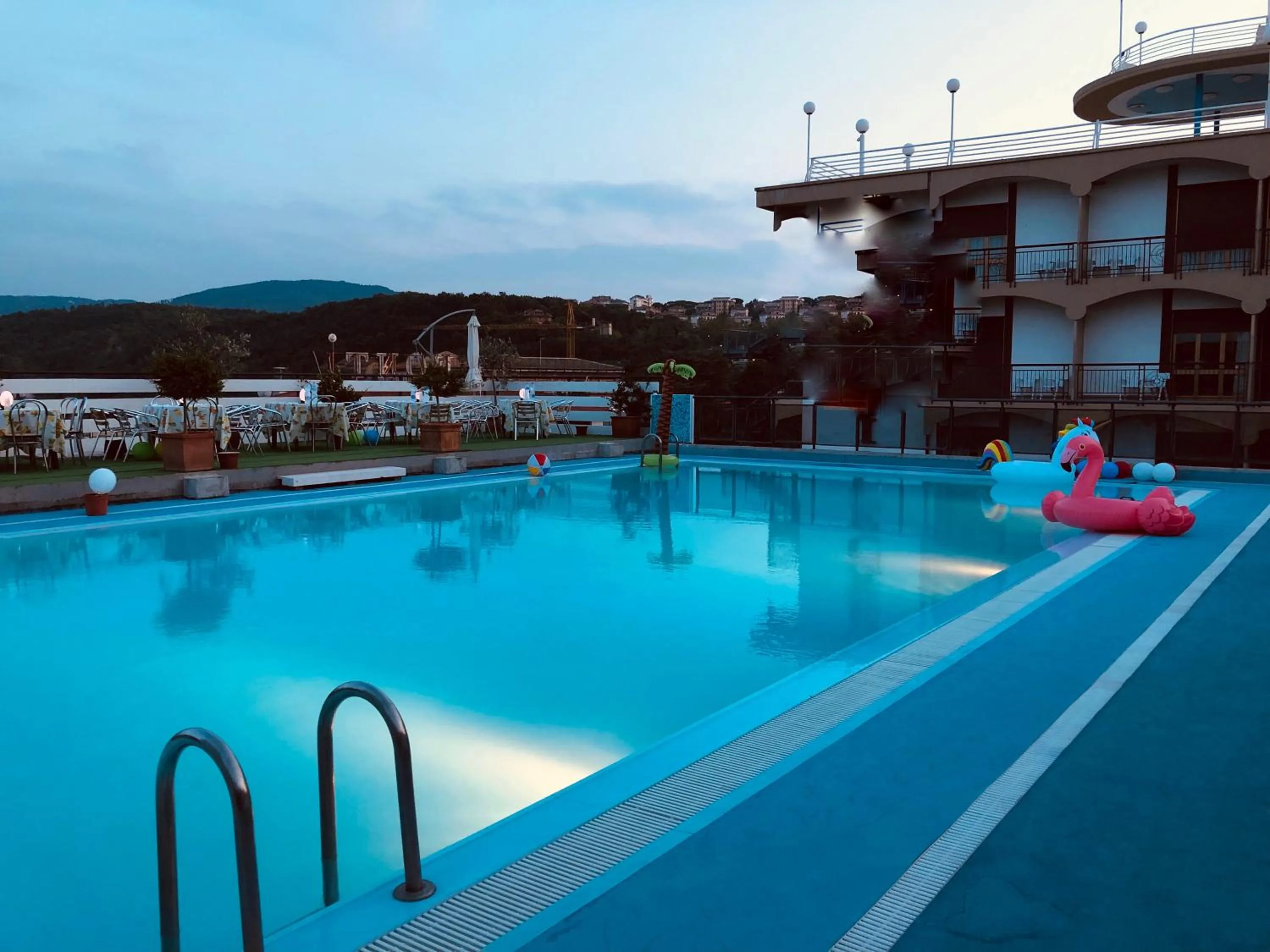 Swimming pool in Grand Hotel Ambasciatori Wellness & Spa