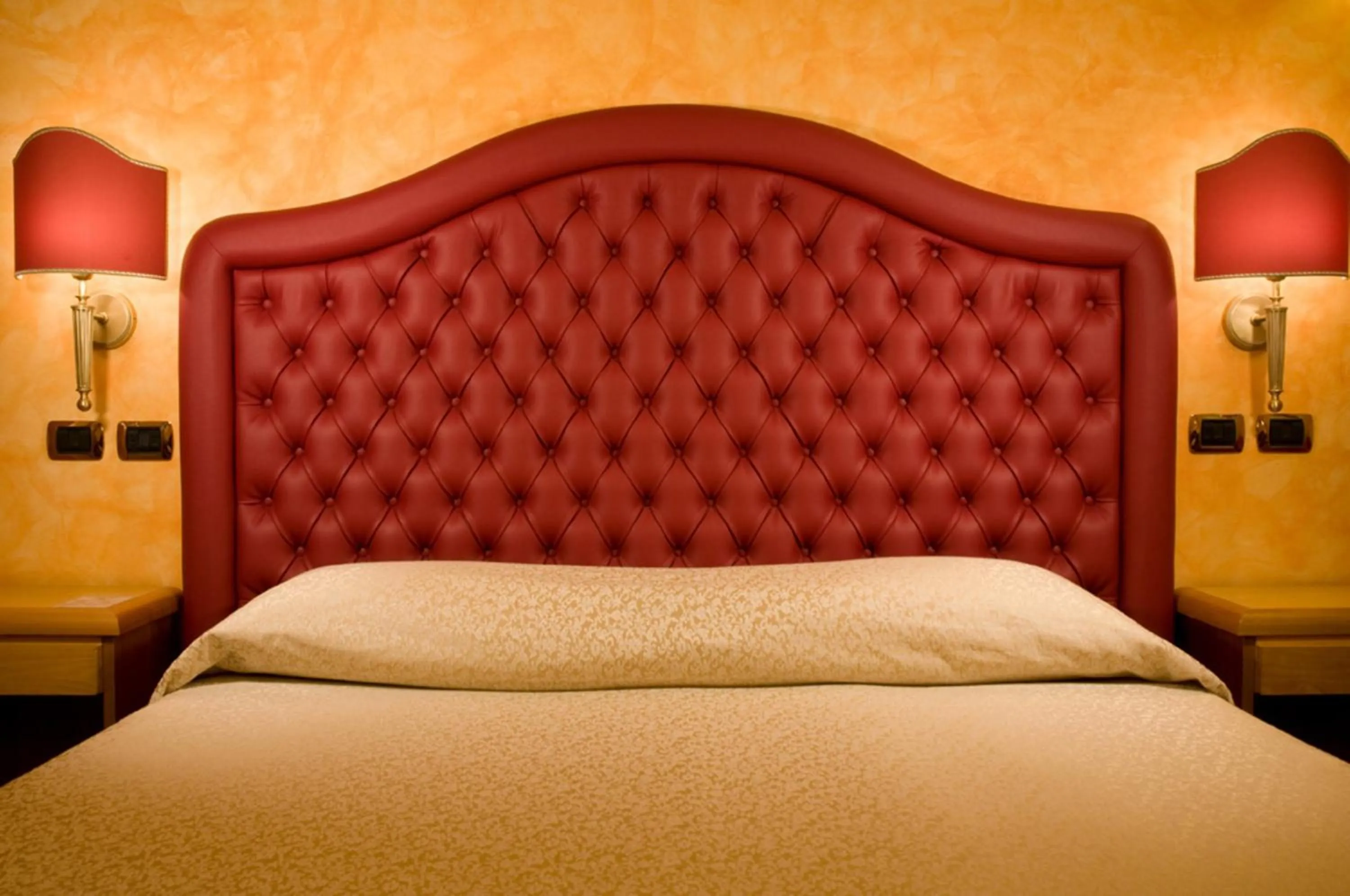 Decorative detail, Bed in Grand Hotel Ambasciatori Wellness & Spa