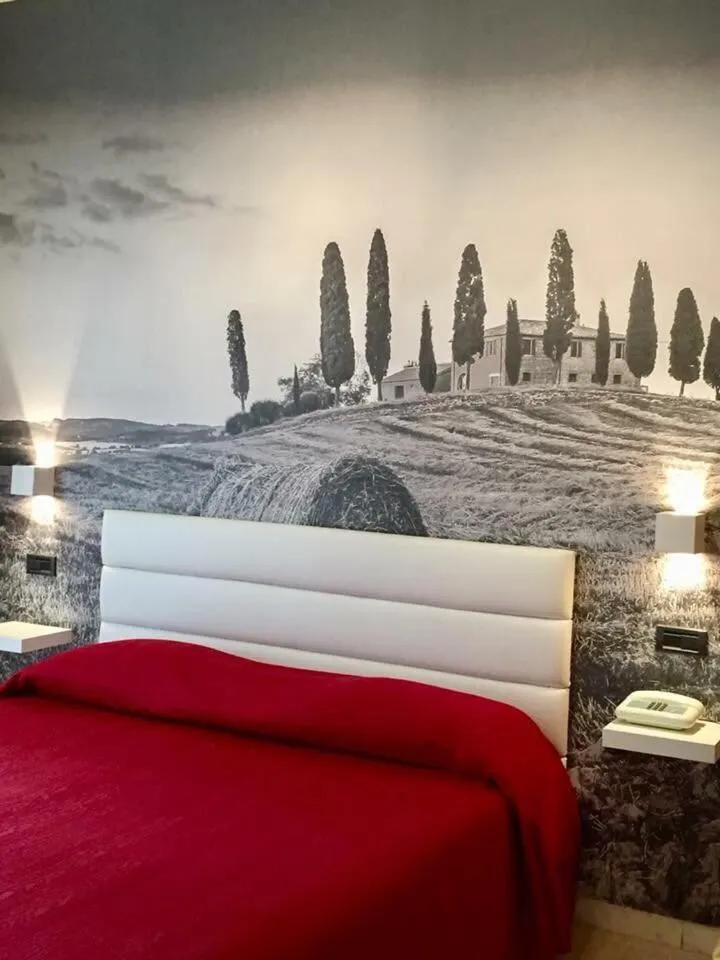 Decorative detail, Bed in Grand Hotel Ambasciatori Wellness & Spa