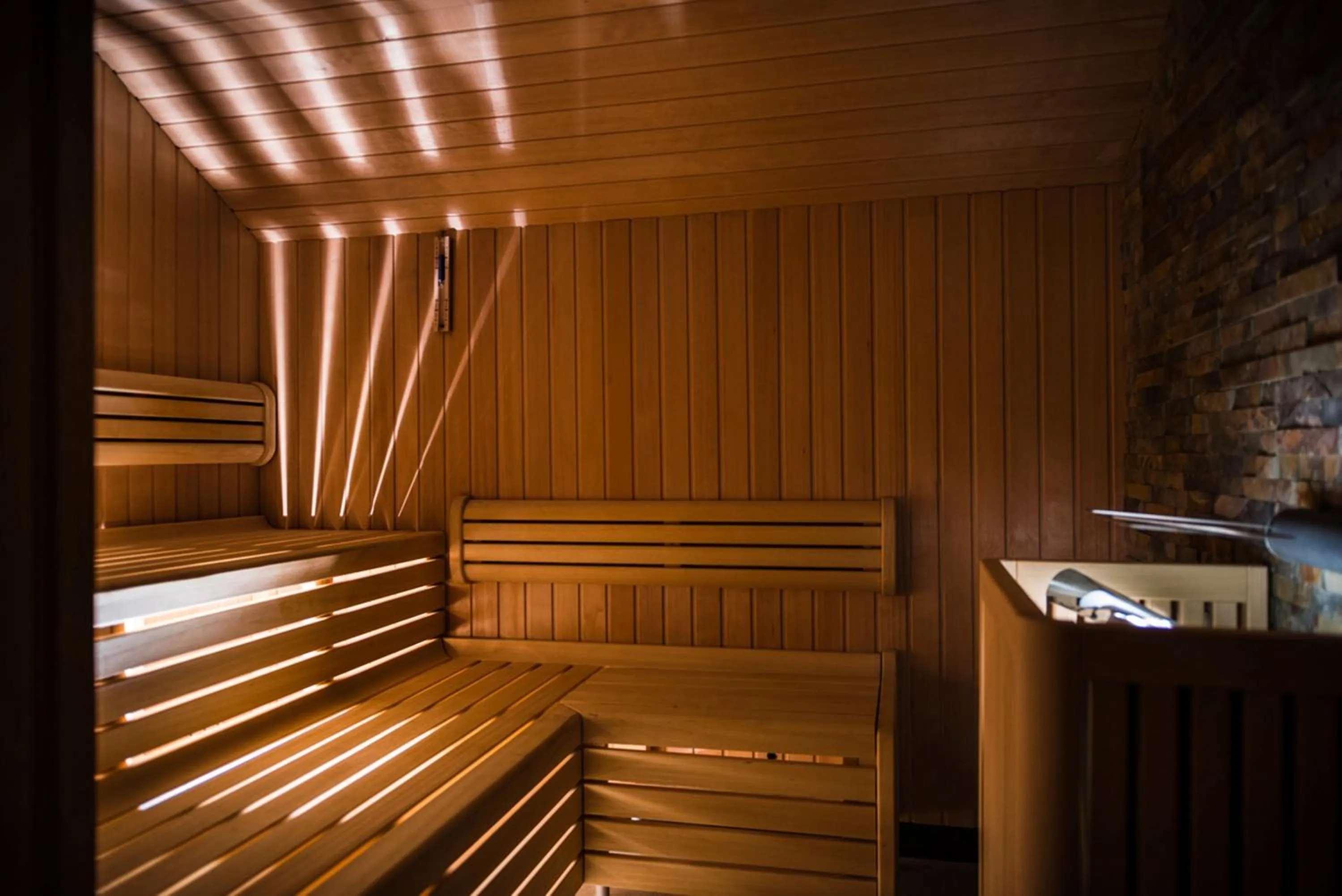 Sauna in Grand Hotel Ambasciatori Wellness & Spa