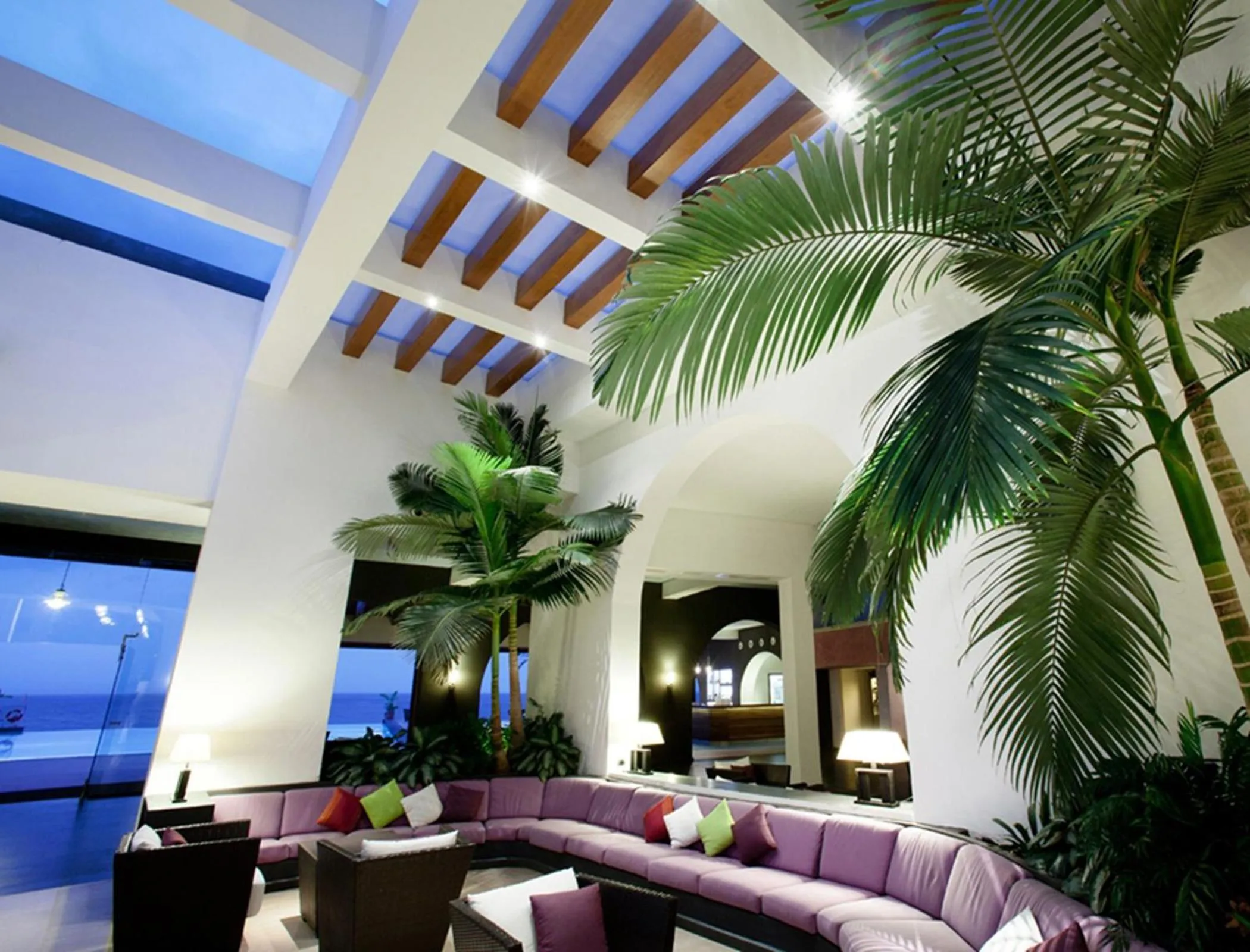 Lobby or reception in Santa Tecla Palace