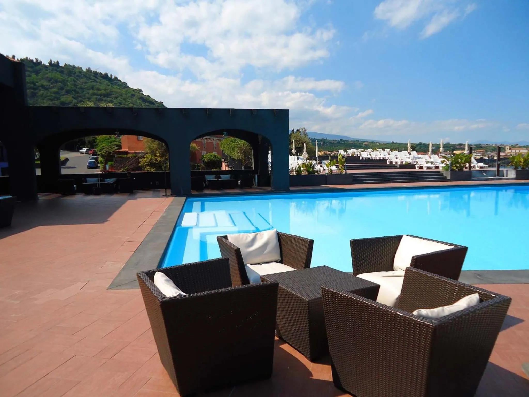 Swimming pool in Santa Tecla Palace