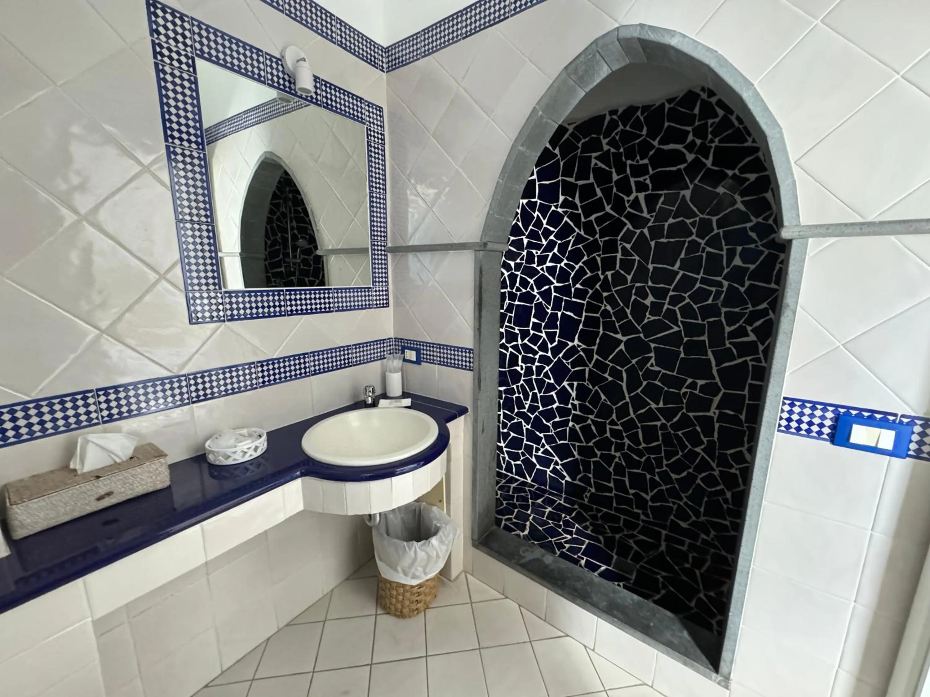 Bathroom in Hotel Lisca Bianca