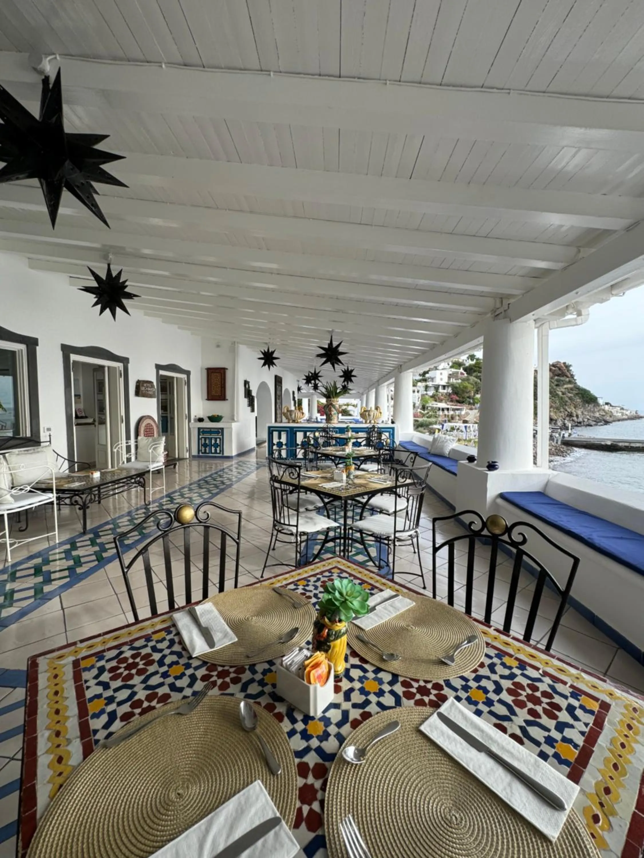 Buffet breakfast in Hotel Lisca Bianca