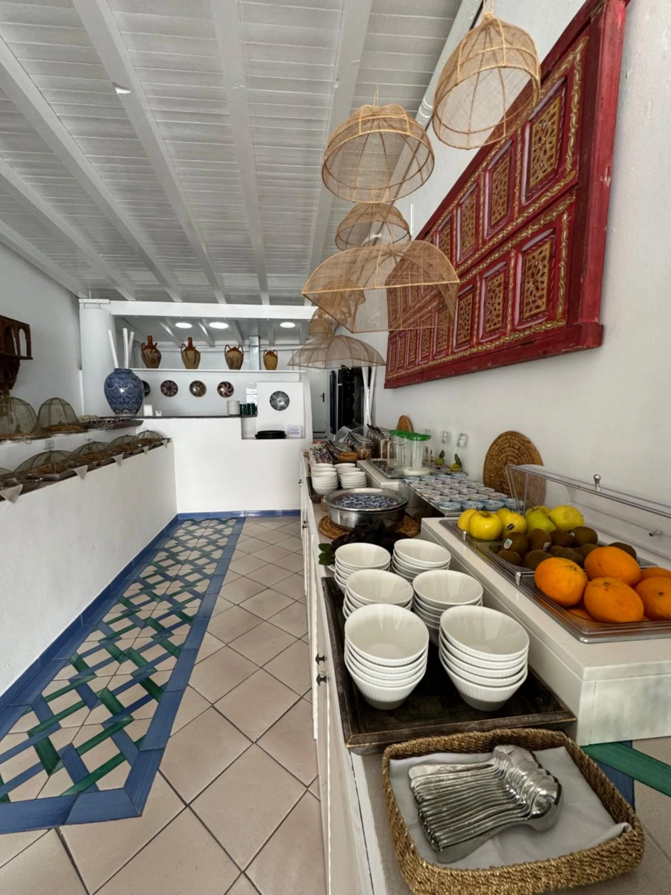 Buffet breakfast in Hotel Lisca Bianca