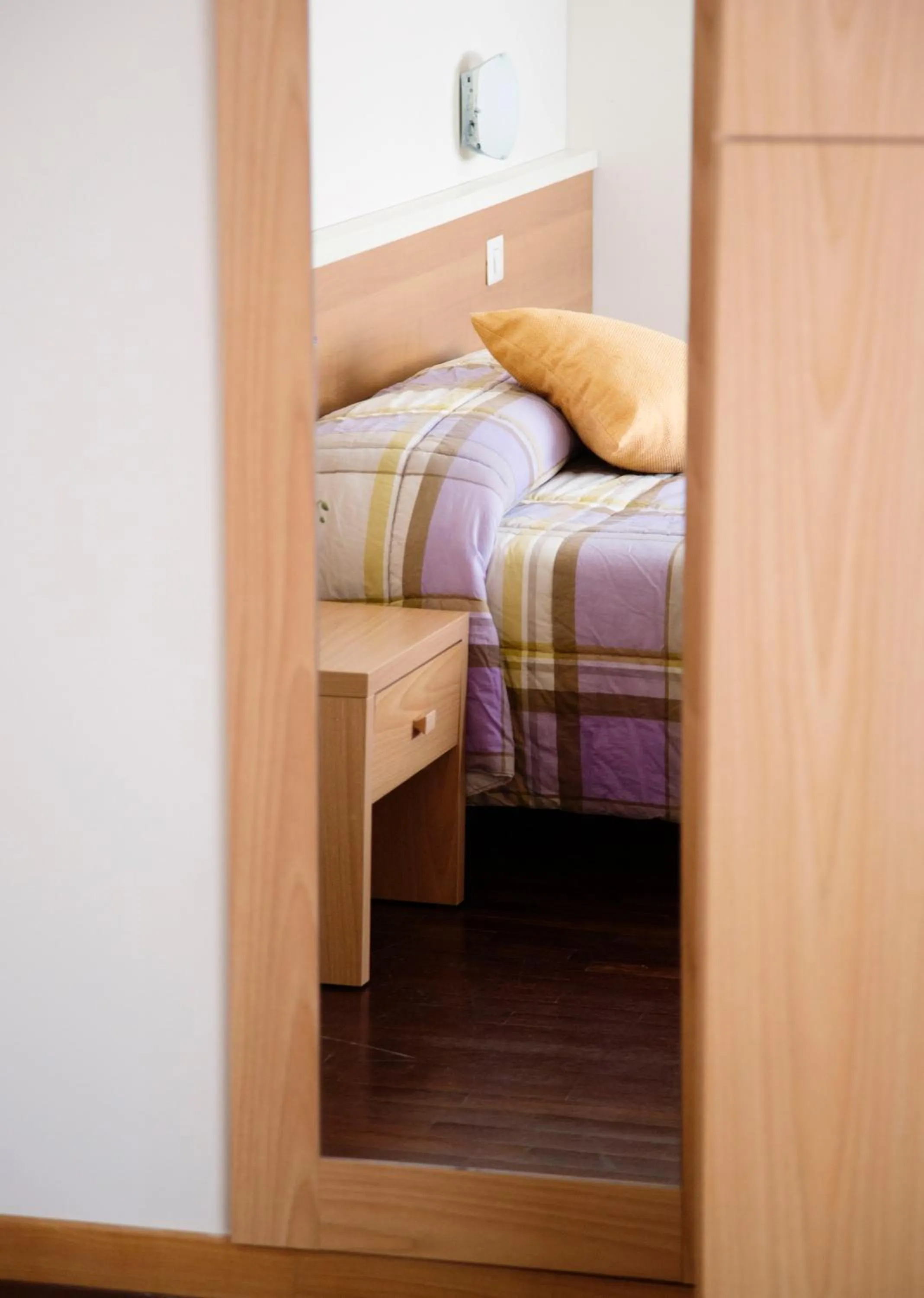 Bed in Hotel Meeting