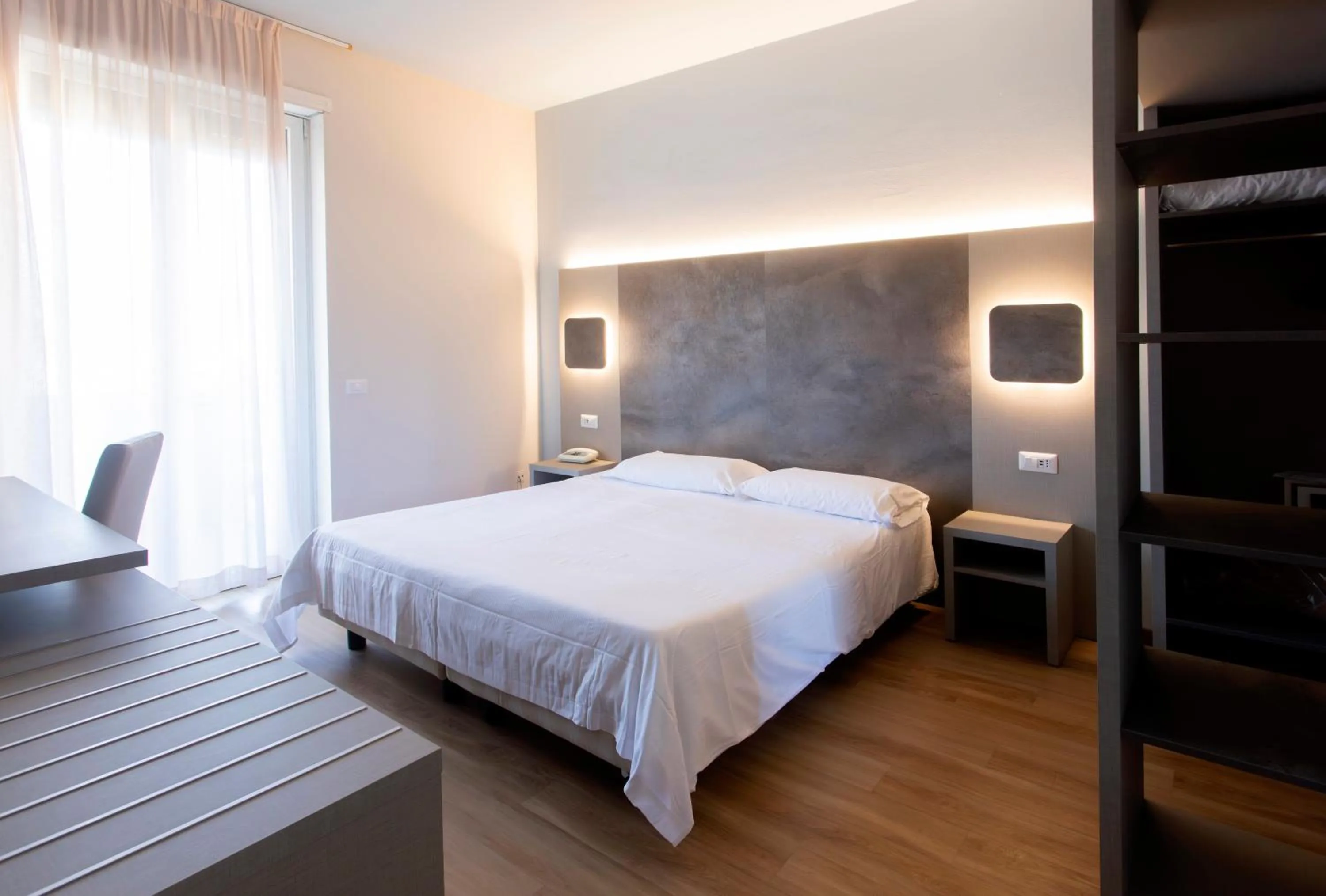 Bed in Hotel Meeting