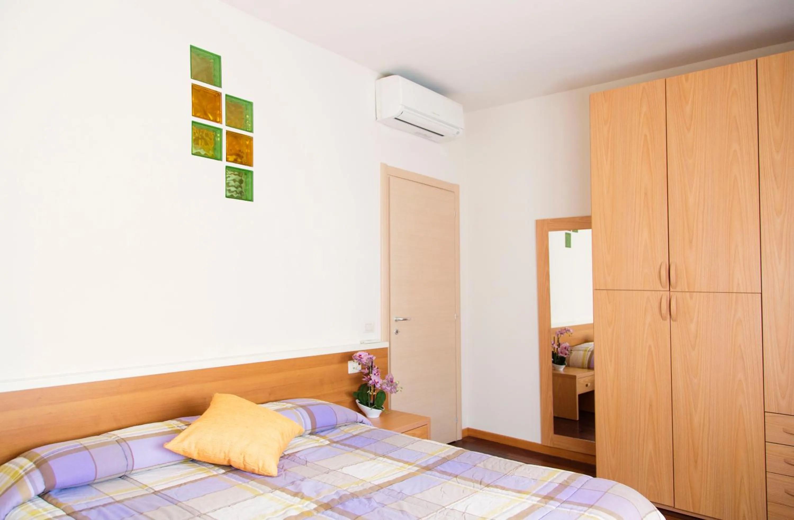 Bed in Hotel Meeting