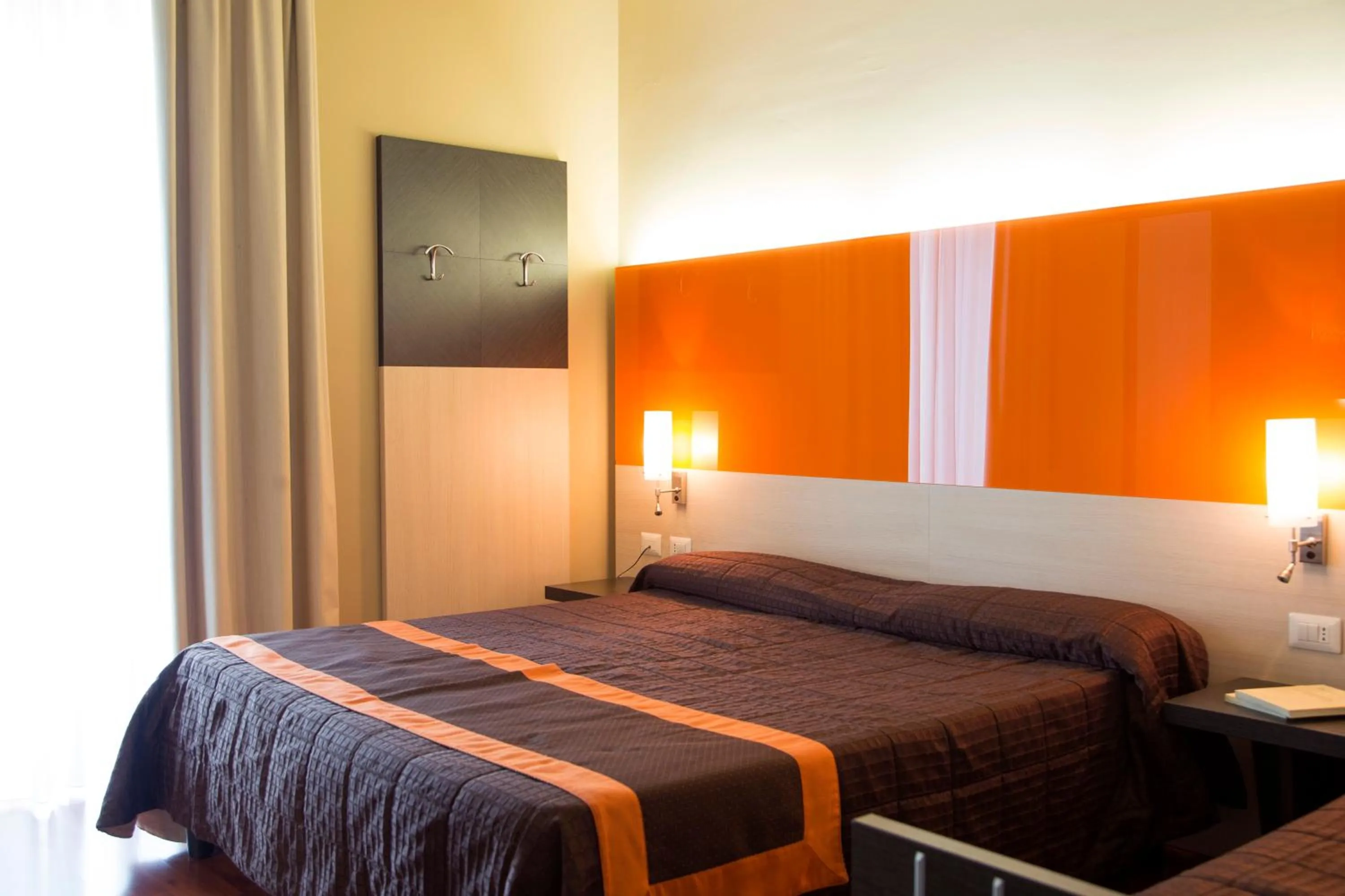 Bed in Hotel Meeting