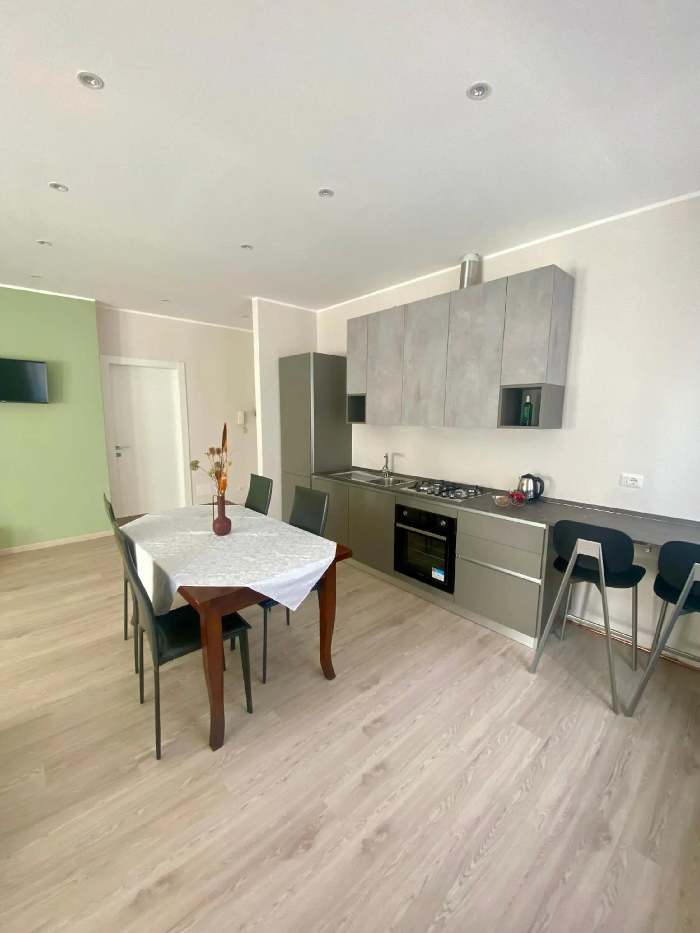 Kitchen or kitchenette in Hotel Meeting