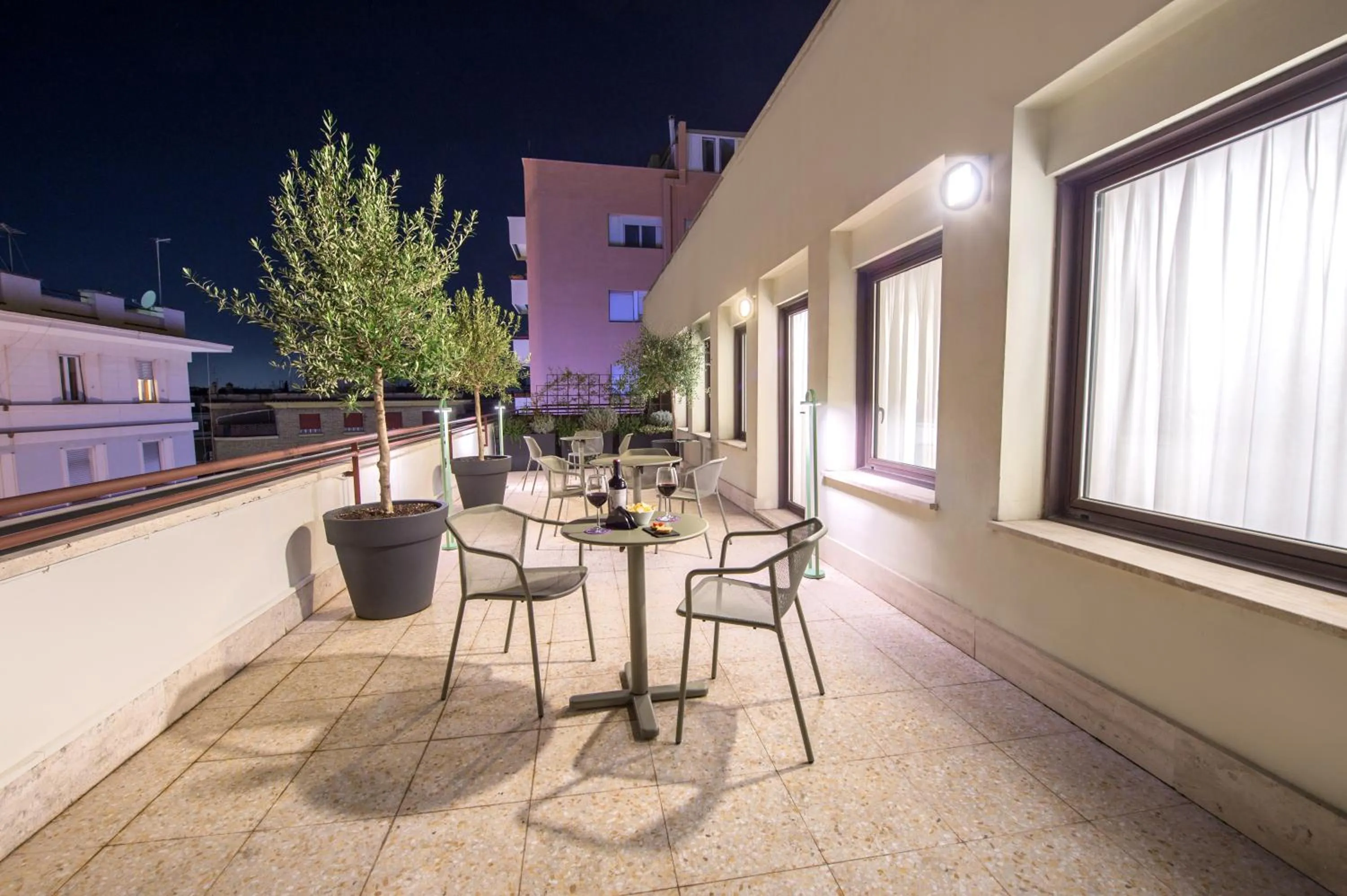 Balcony/Terrace in Mercure Roma Piazza Bologna