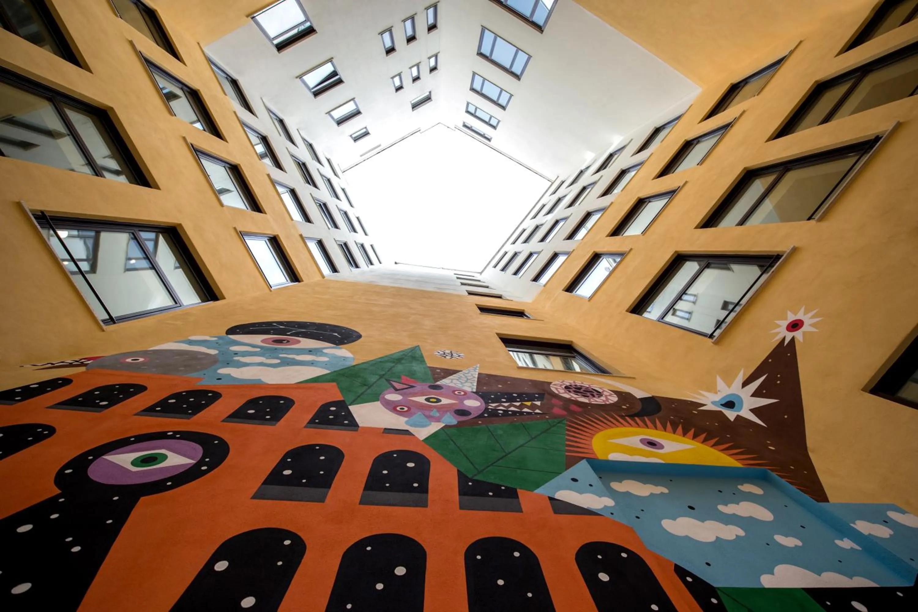 Decorative detail in Mercure Roma Piazza Bologna