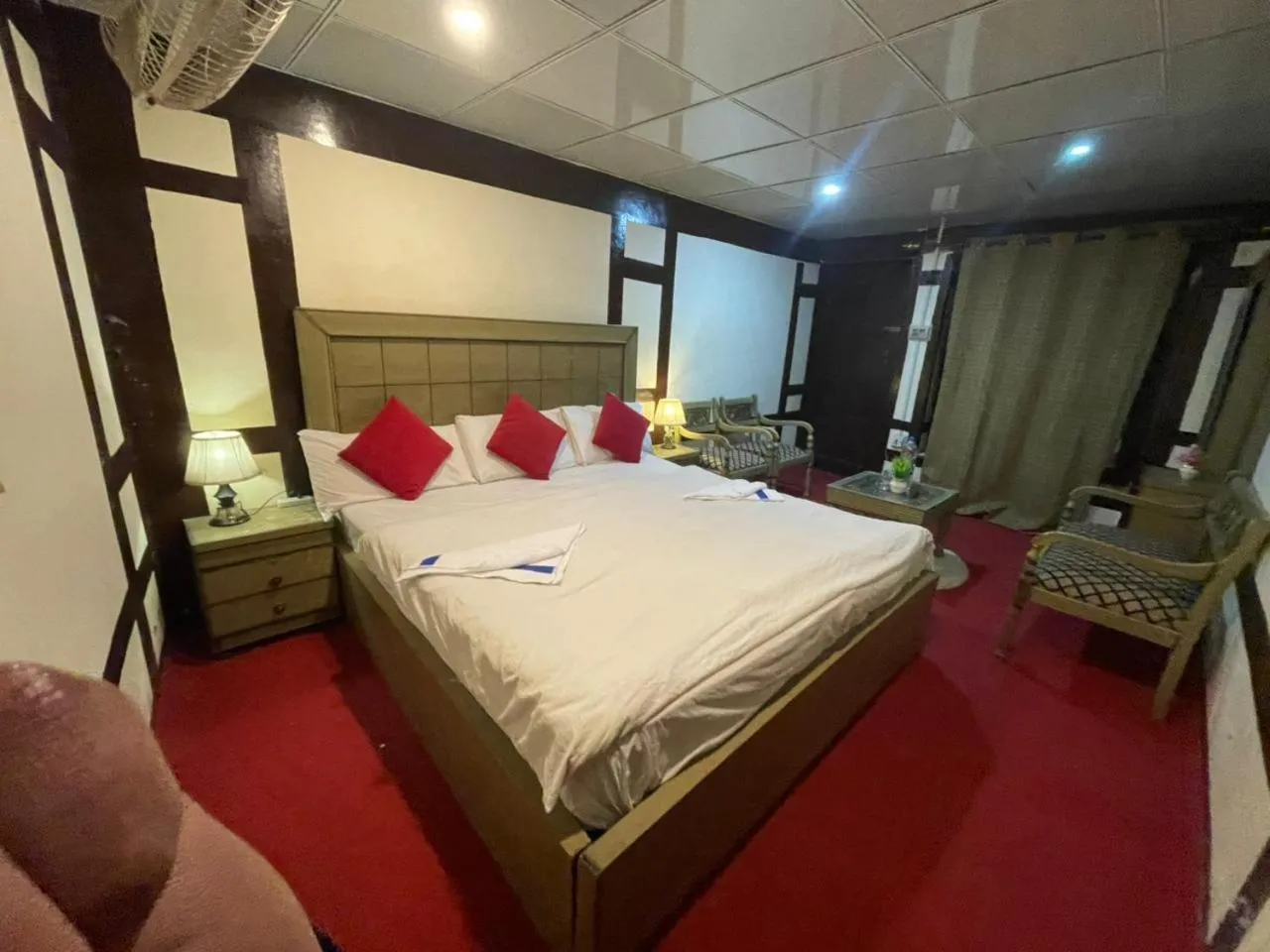 Bed in Ringachan Guest House & Restaurant