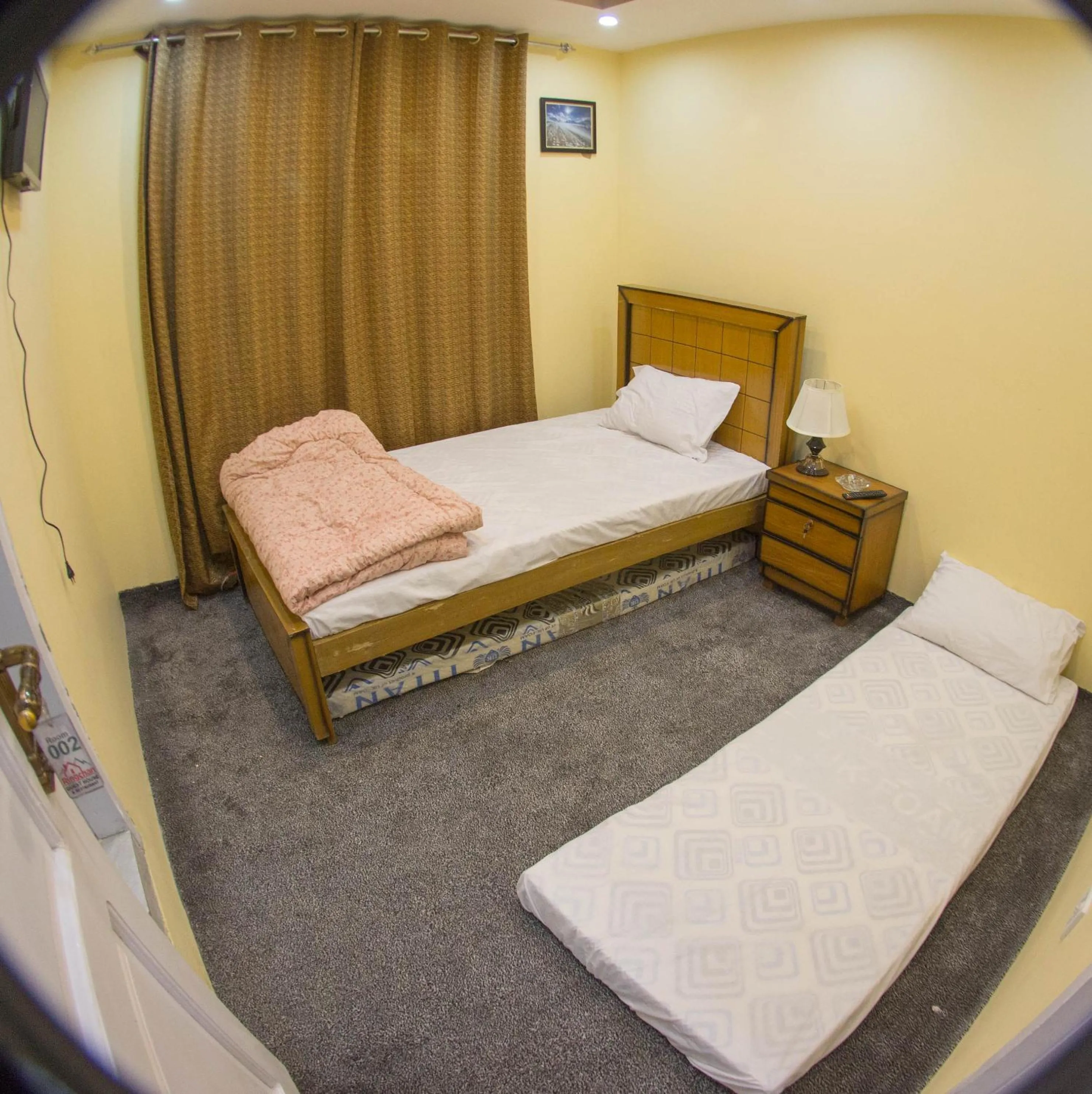 Bed in Ringachan Guest House & Restaurant