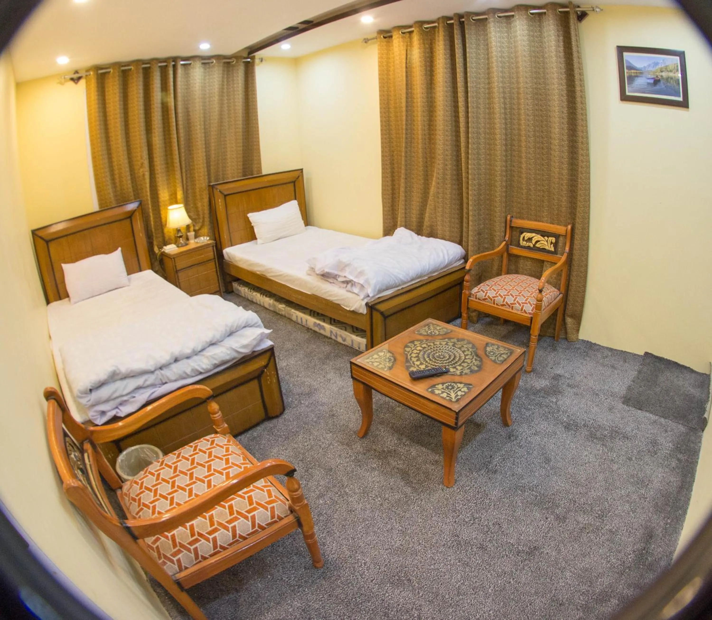 Bed in Ringachan Guest House & Restaurant