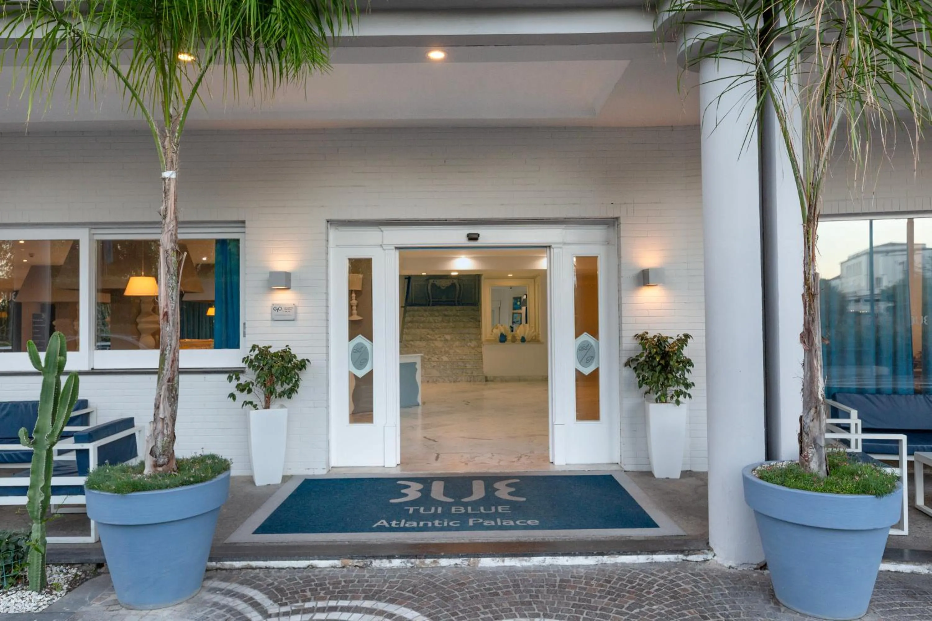 Facade/entrance in Atlantic Palace Hotel