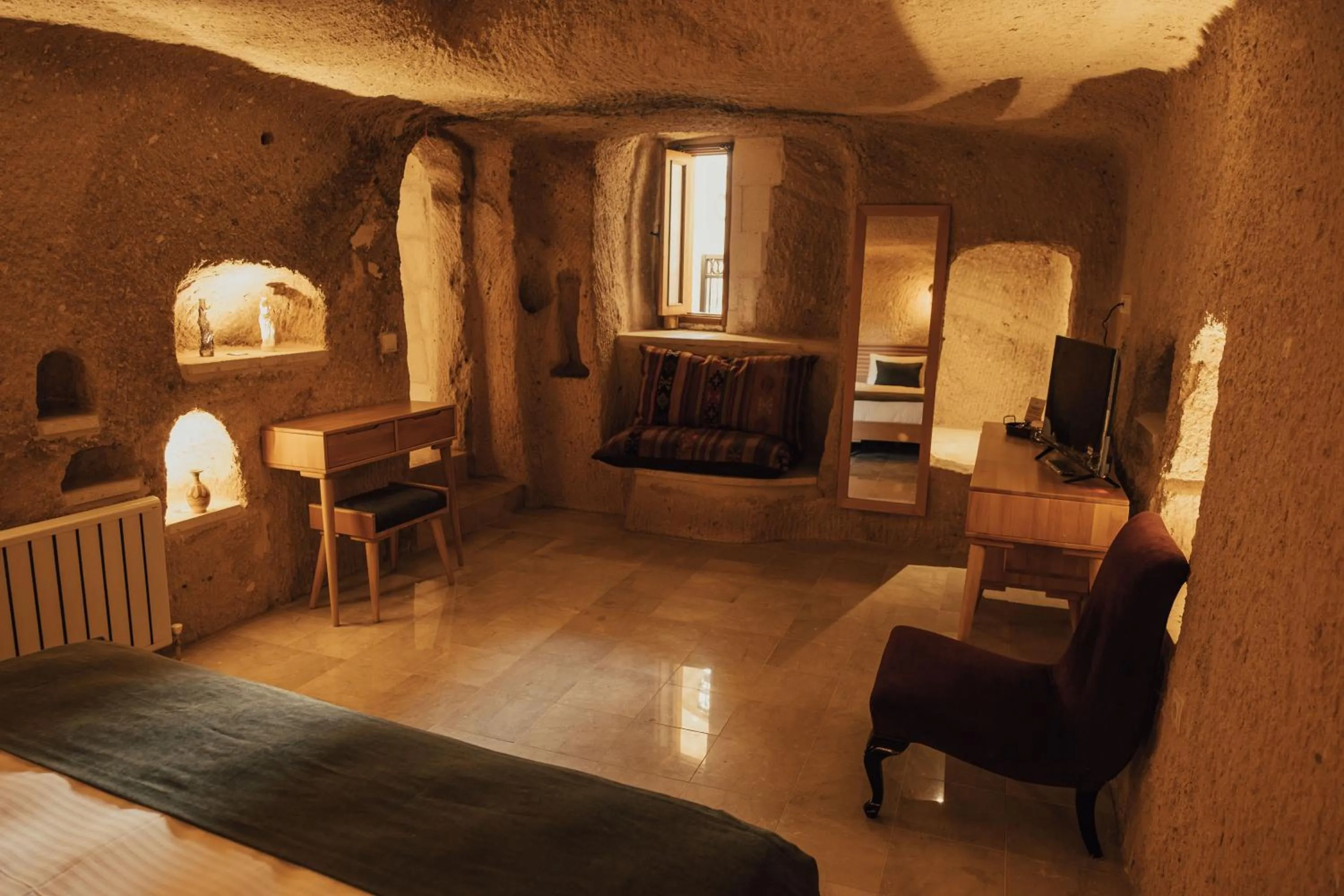 Bed in Juno Cappadocia