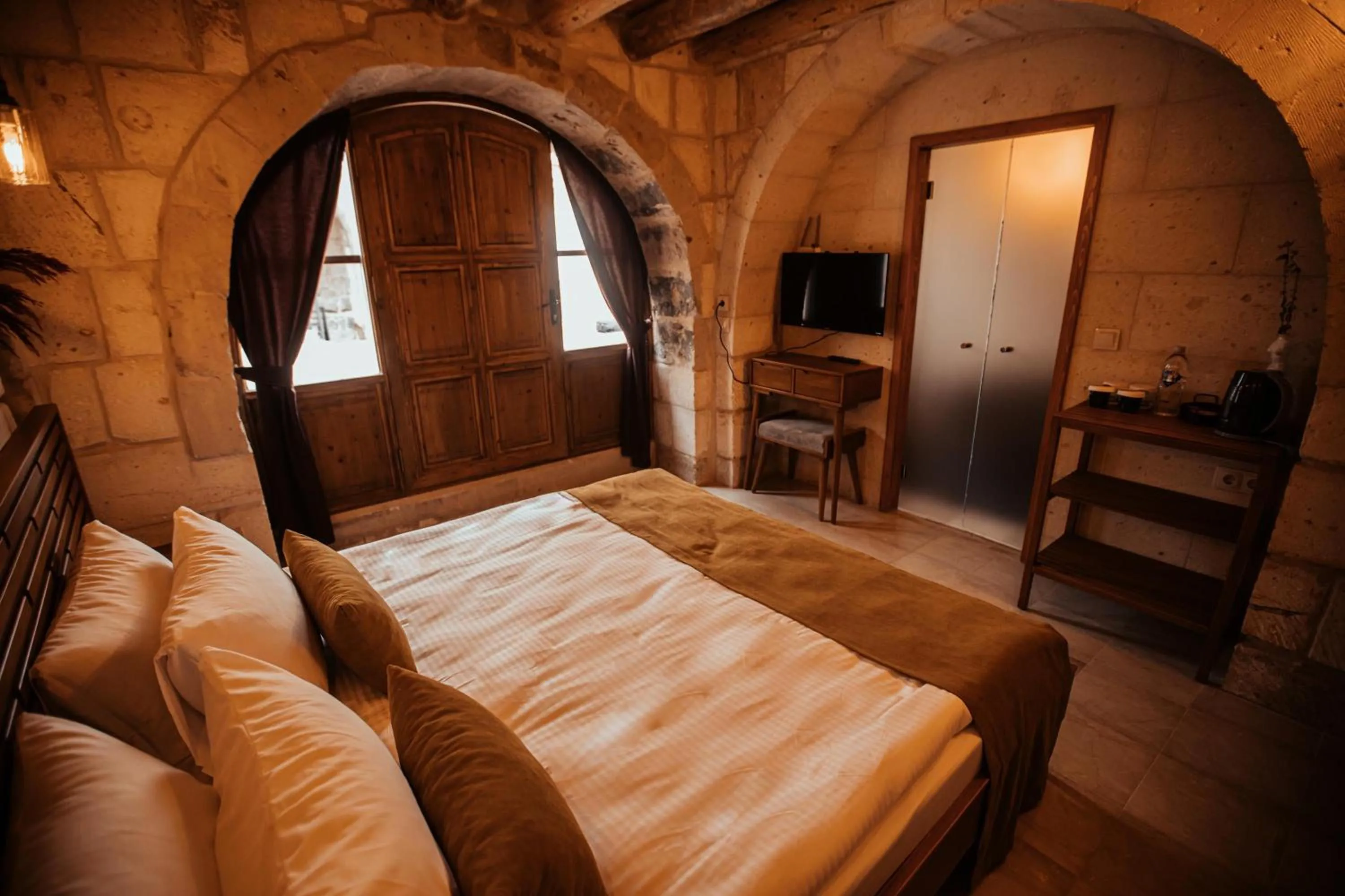 Bed in Juno Cappadocia