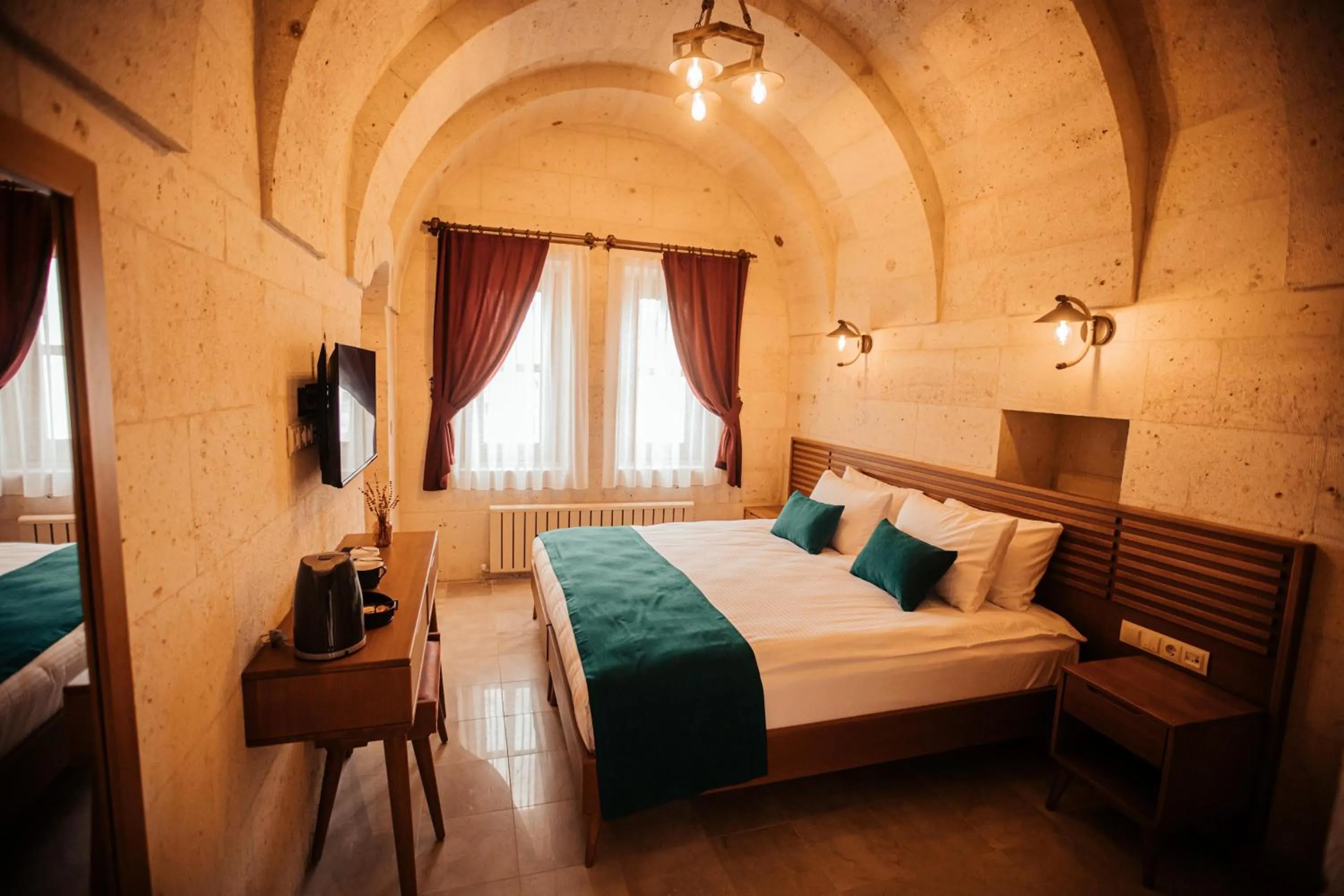 Bed in Juno Cappadocia