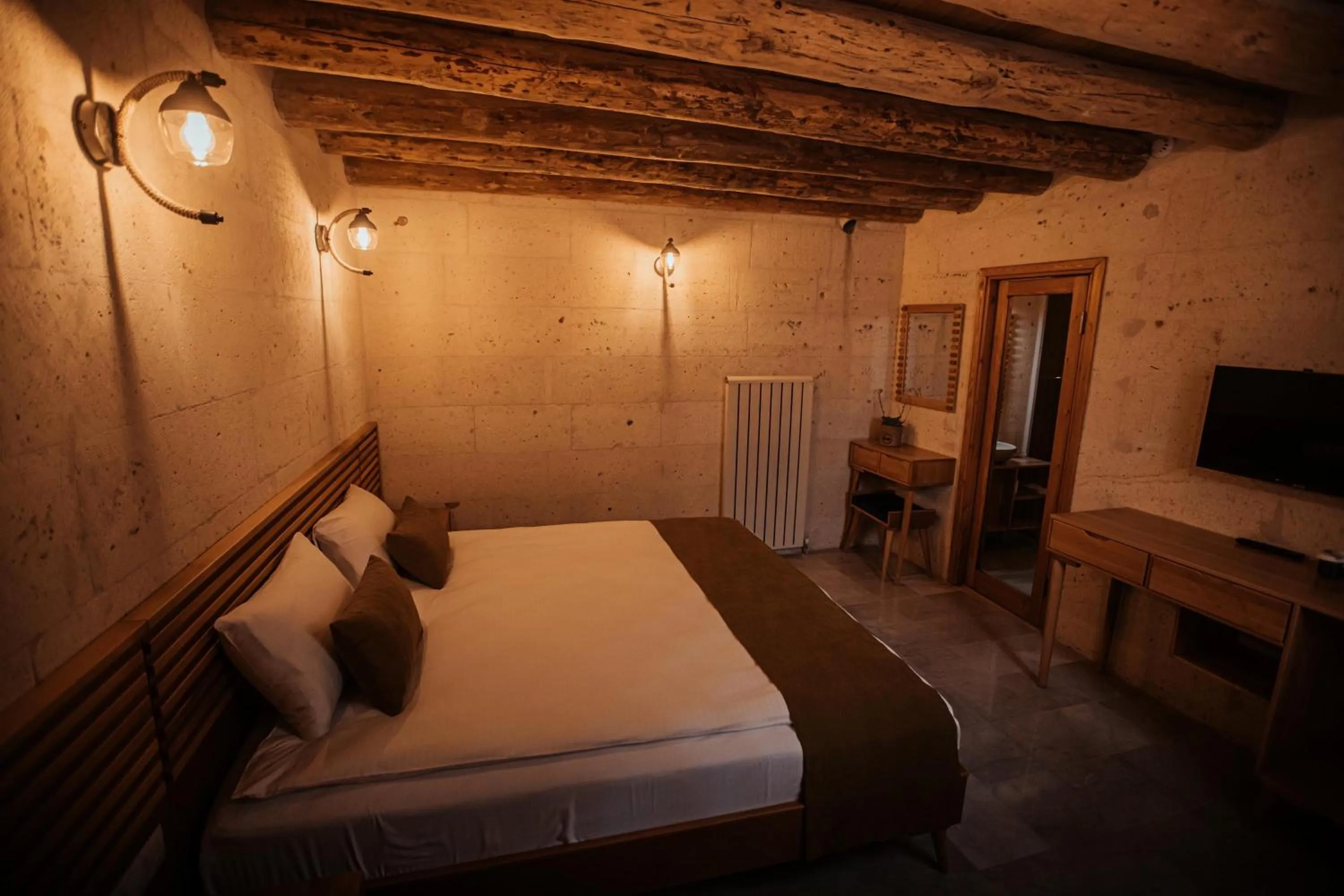 Bed in Juno Cappadocia