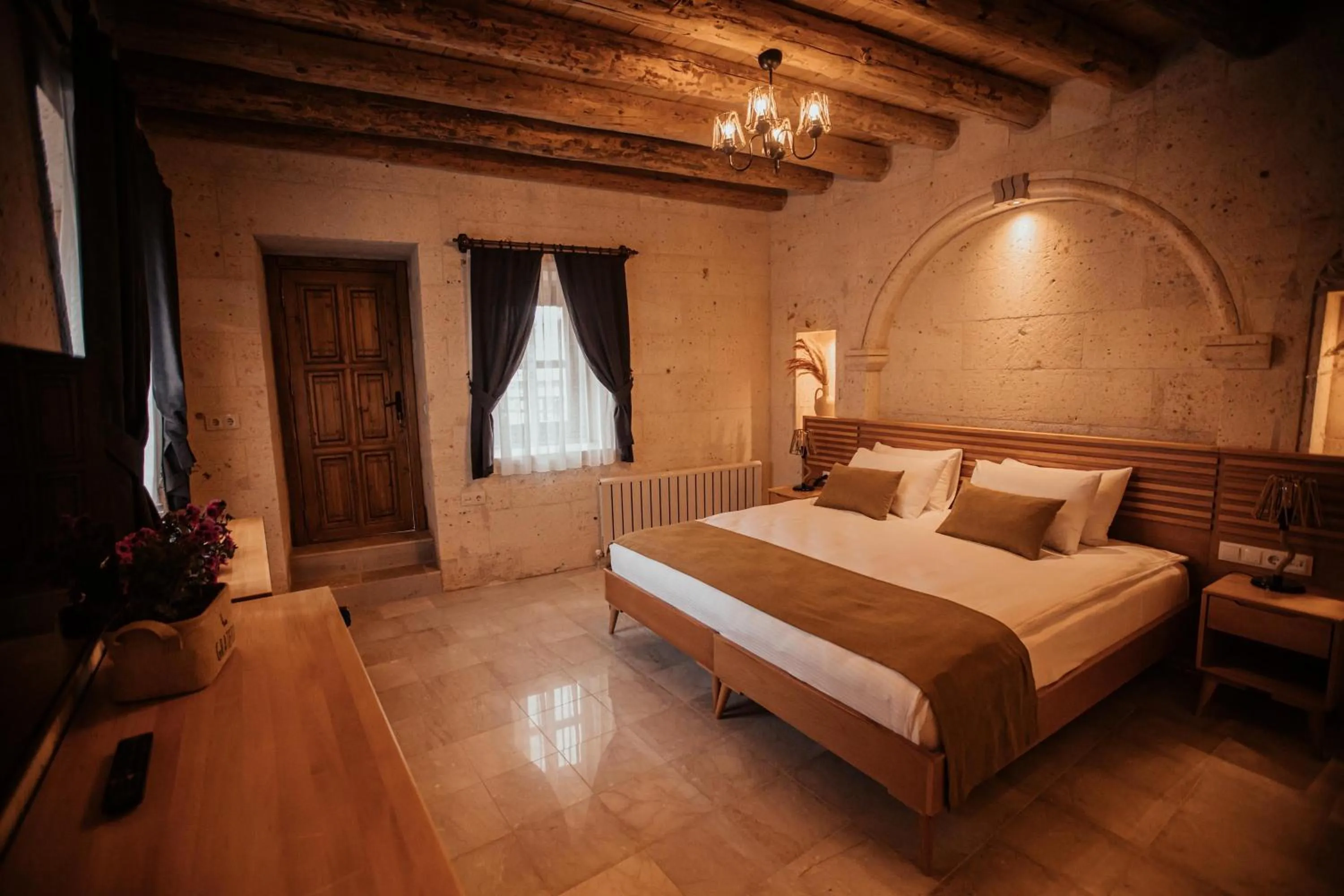 Bed in Juno Cappadocia