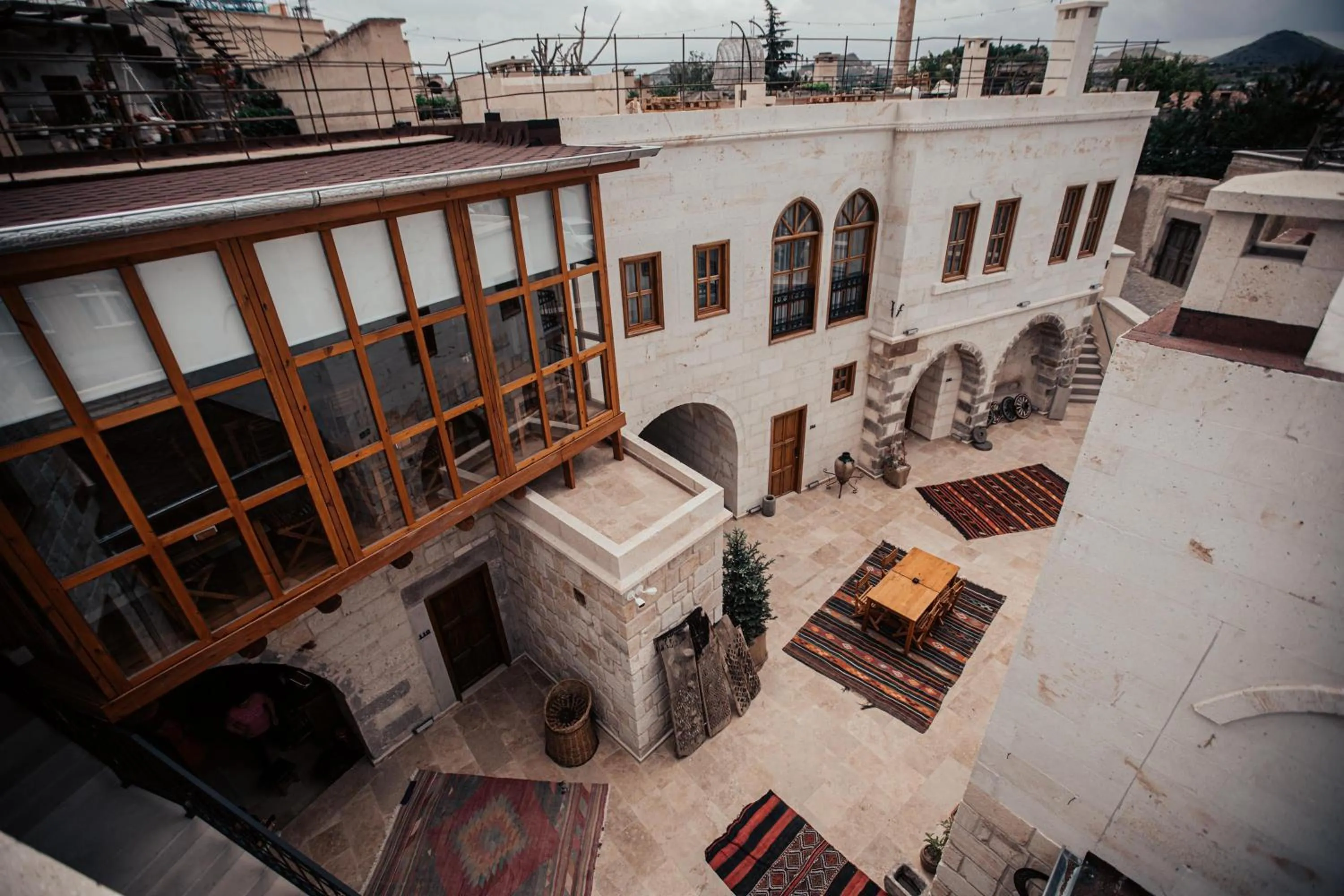 Bird's eye view in Juno Cappadocia