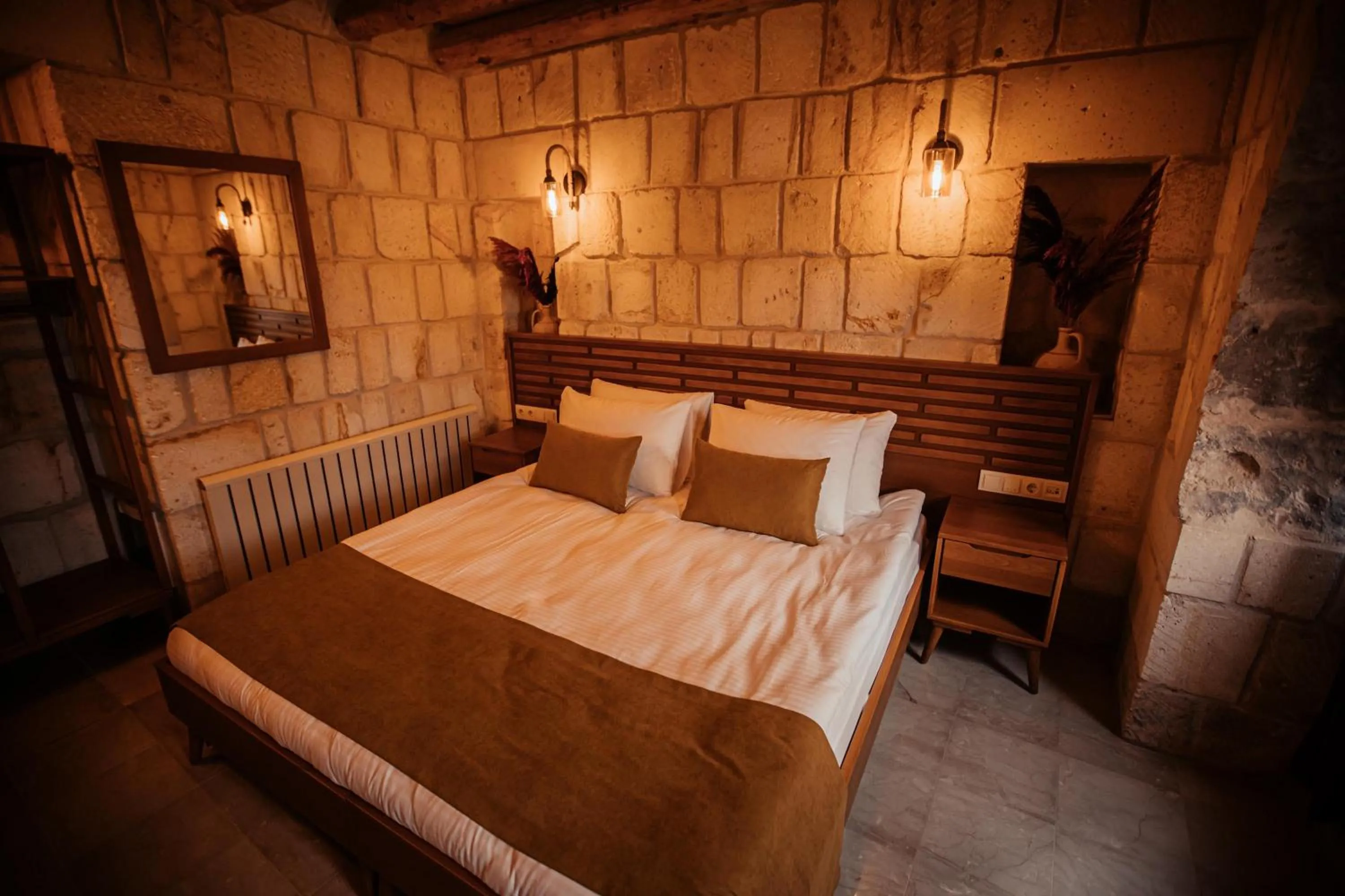 Bed in Juno Cappadocia
