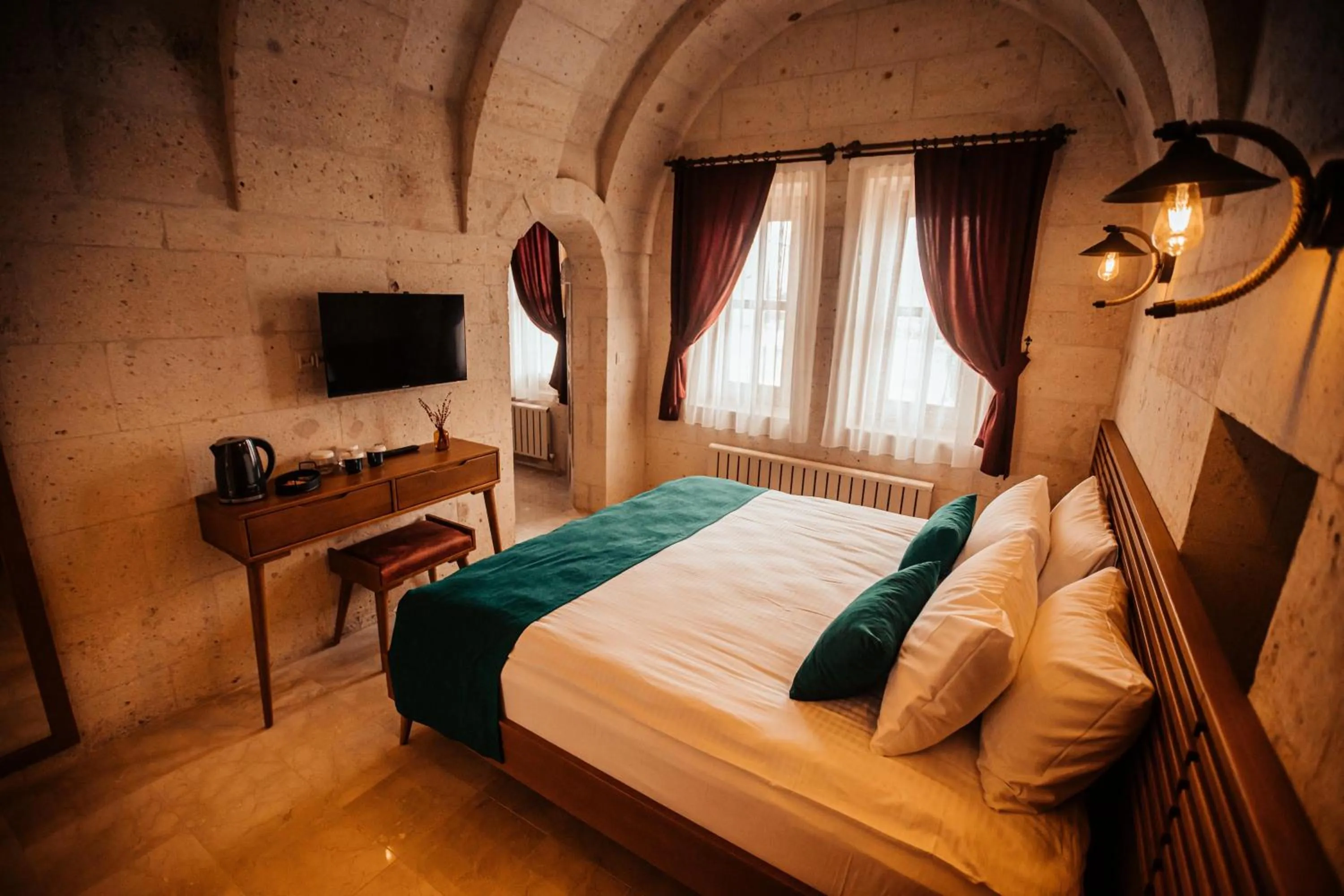 Bed in Juno Cappadocia