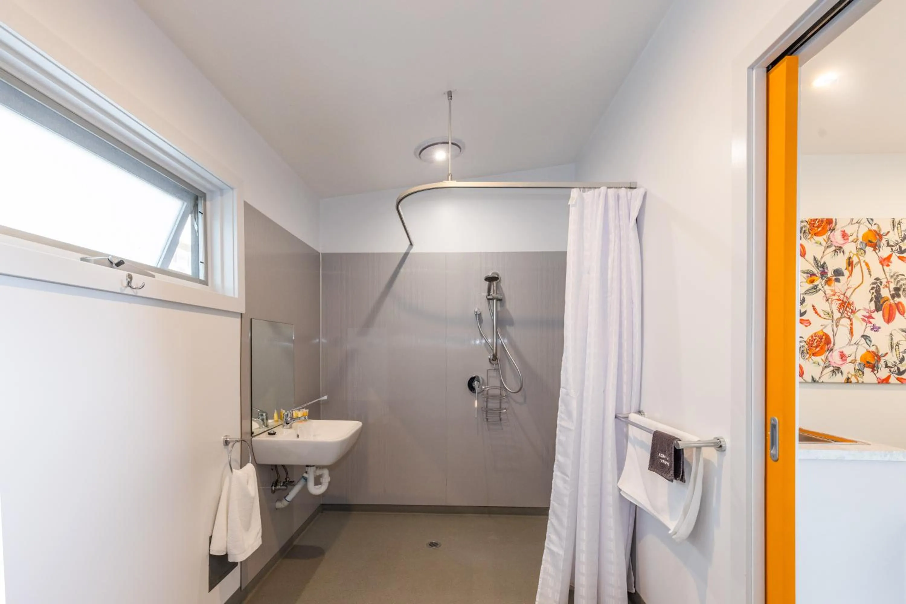 Shower in The Dickins