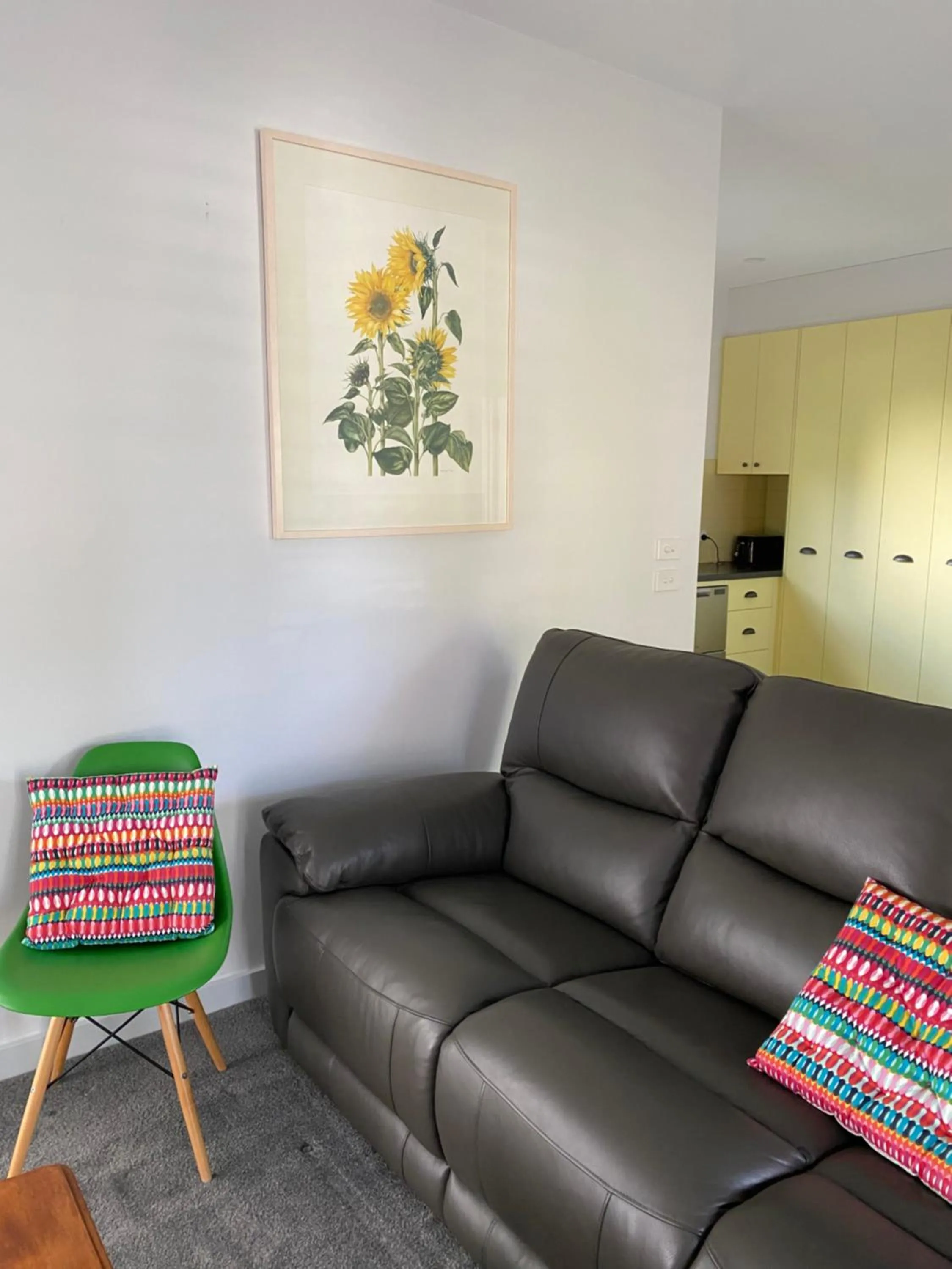 Living room in The Dickins