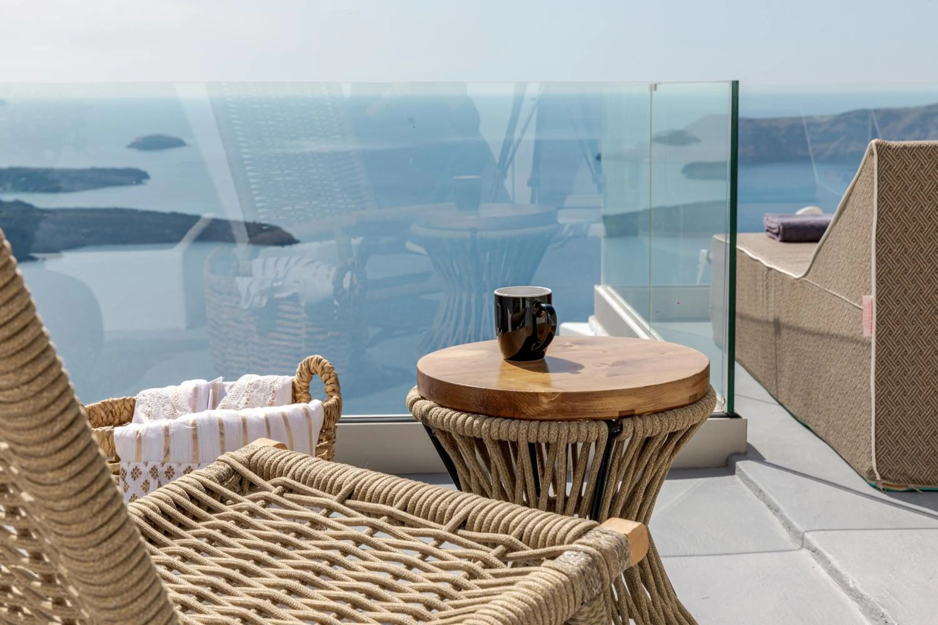 Sea view in Kaleidoscope Imerovigli Suites