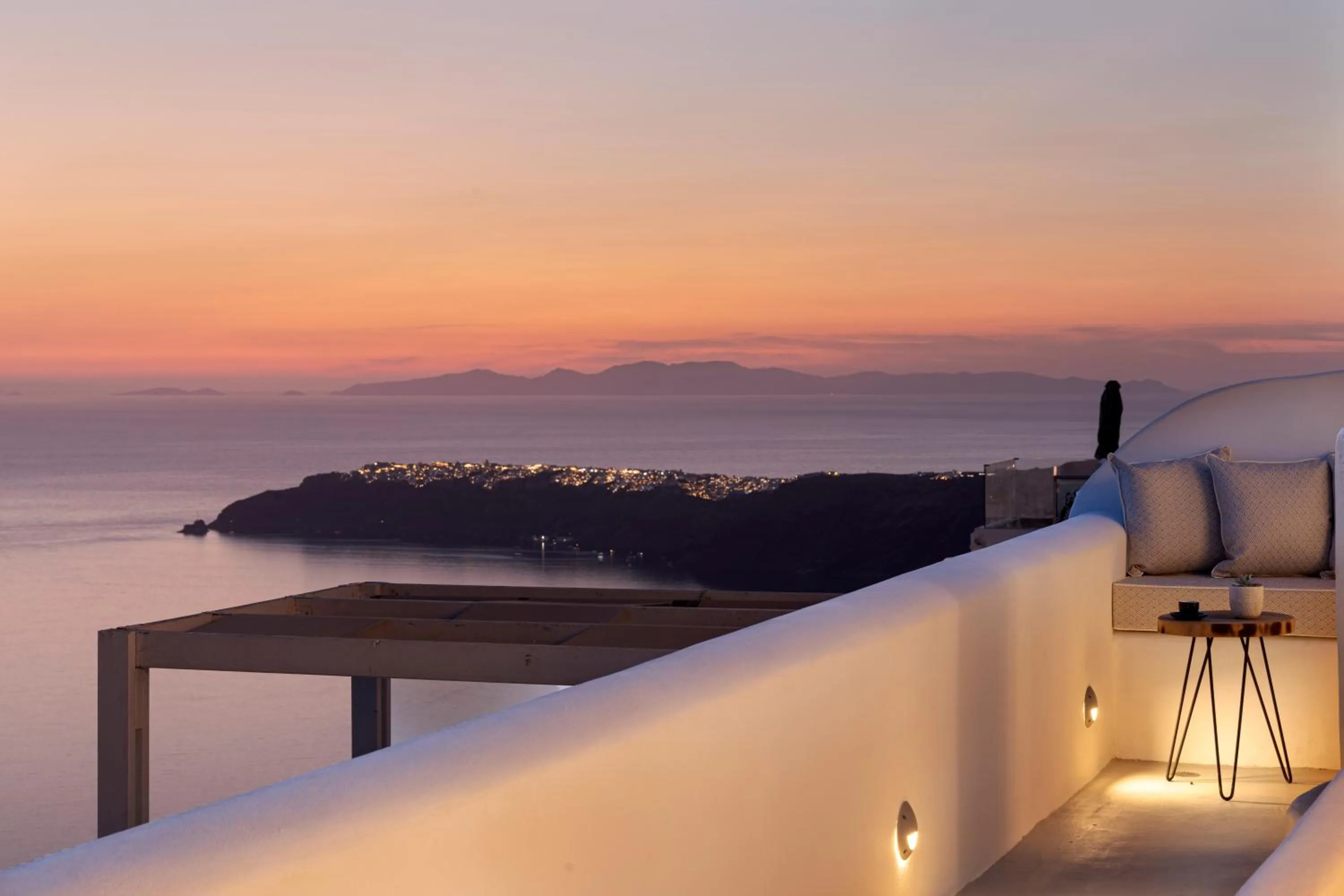 Balcony/Terrace in Kaleidoscope Imerovigli Suites
