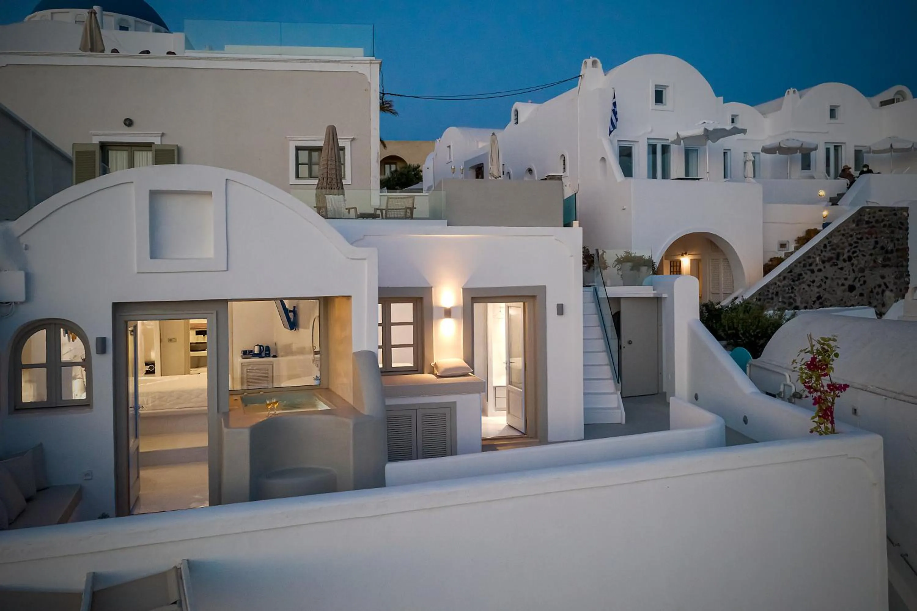 Property building in Kaleidoscope Imerovigli Suites