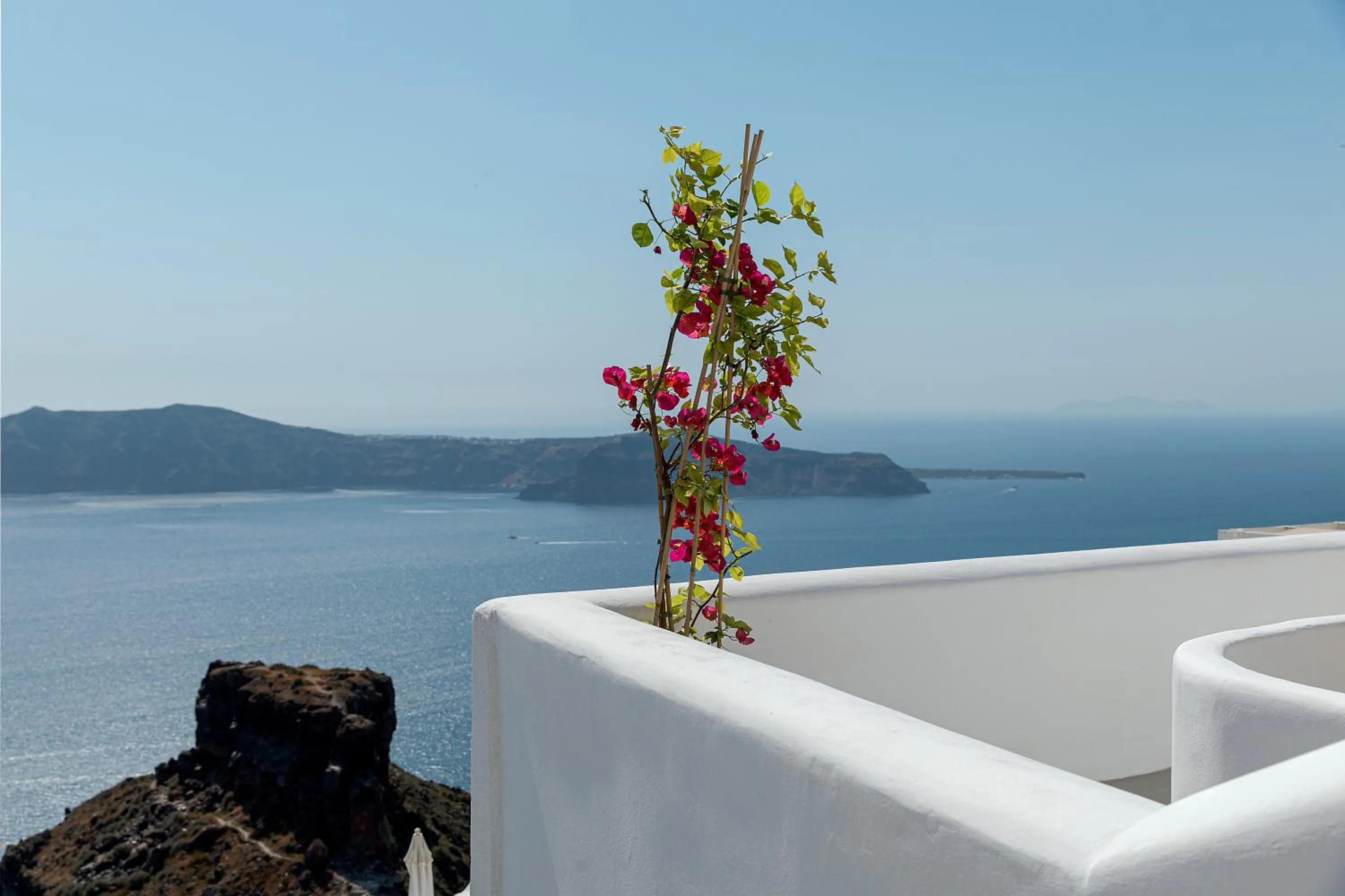 Sea view in Kaleidoscope Imerovigli Suites