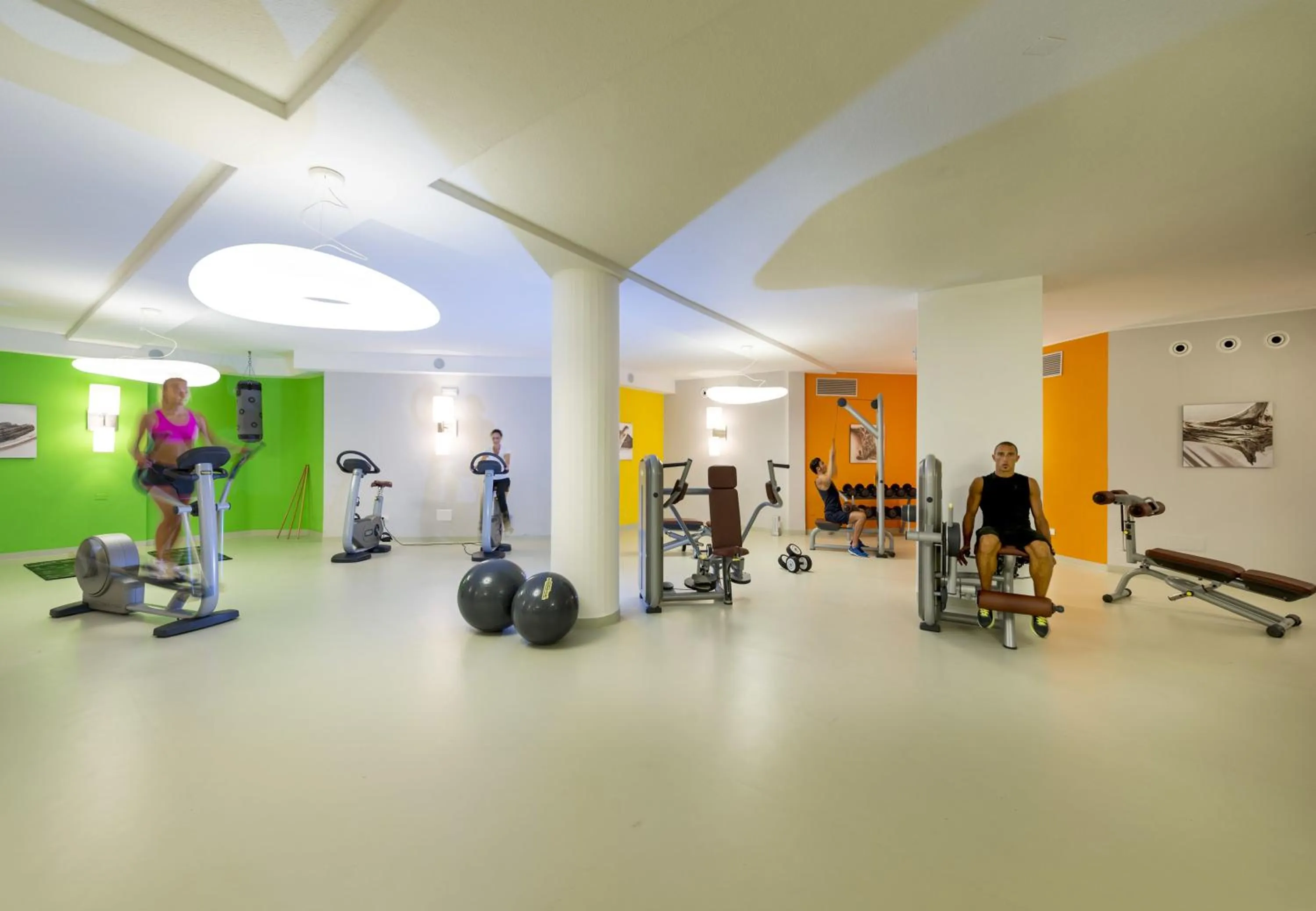 Fitness centre/facilities in Chia Laguna - Hotel Village