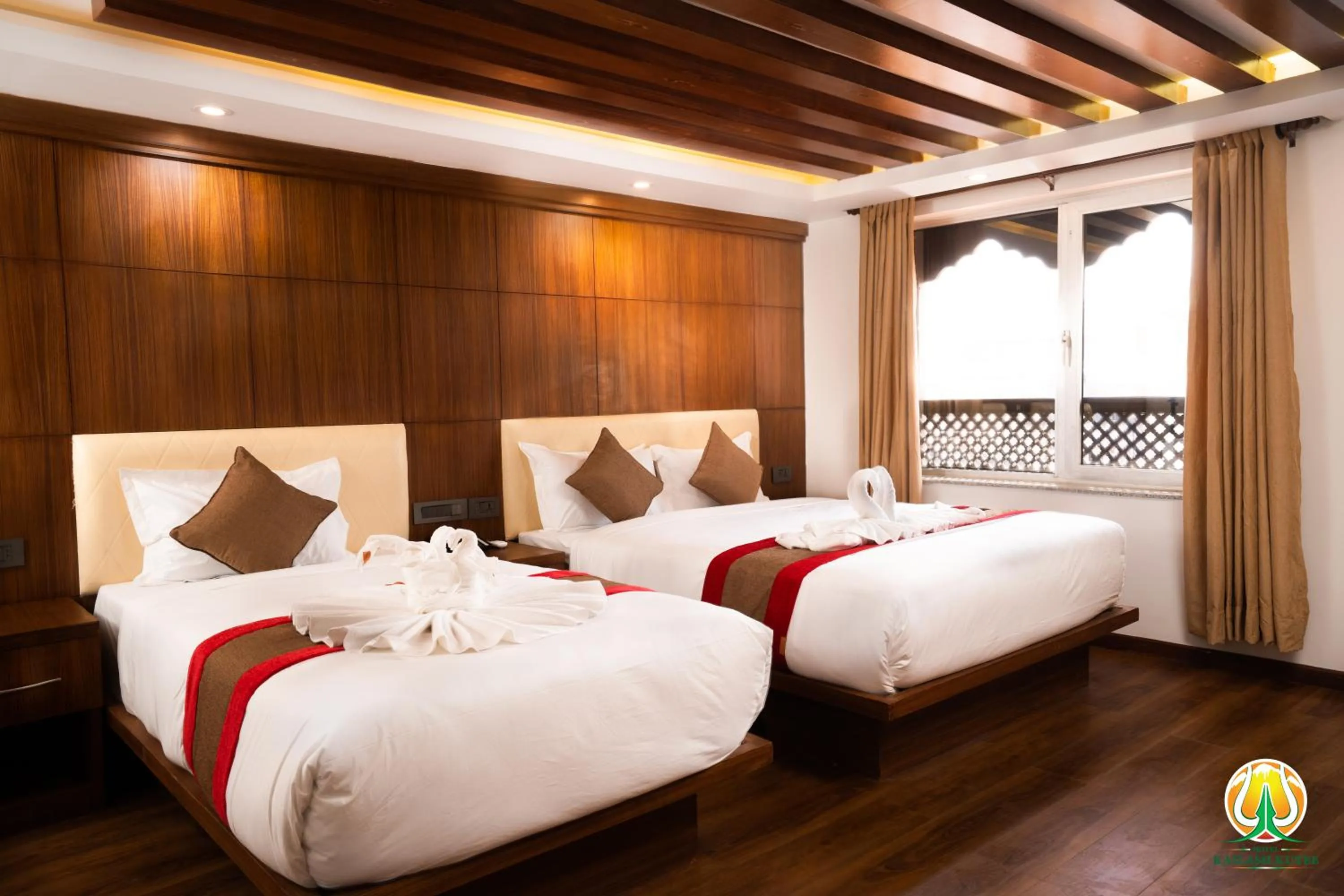 Bedroom, Bed in Hotel Kailash Kutee