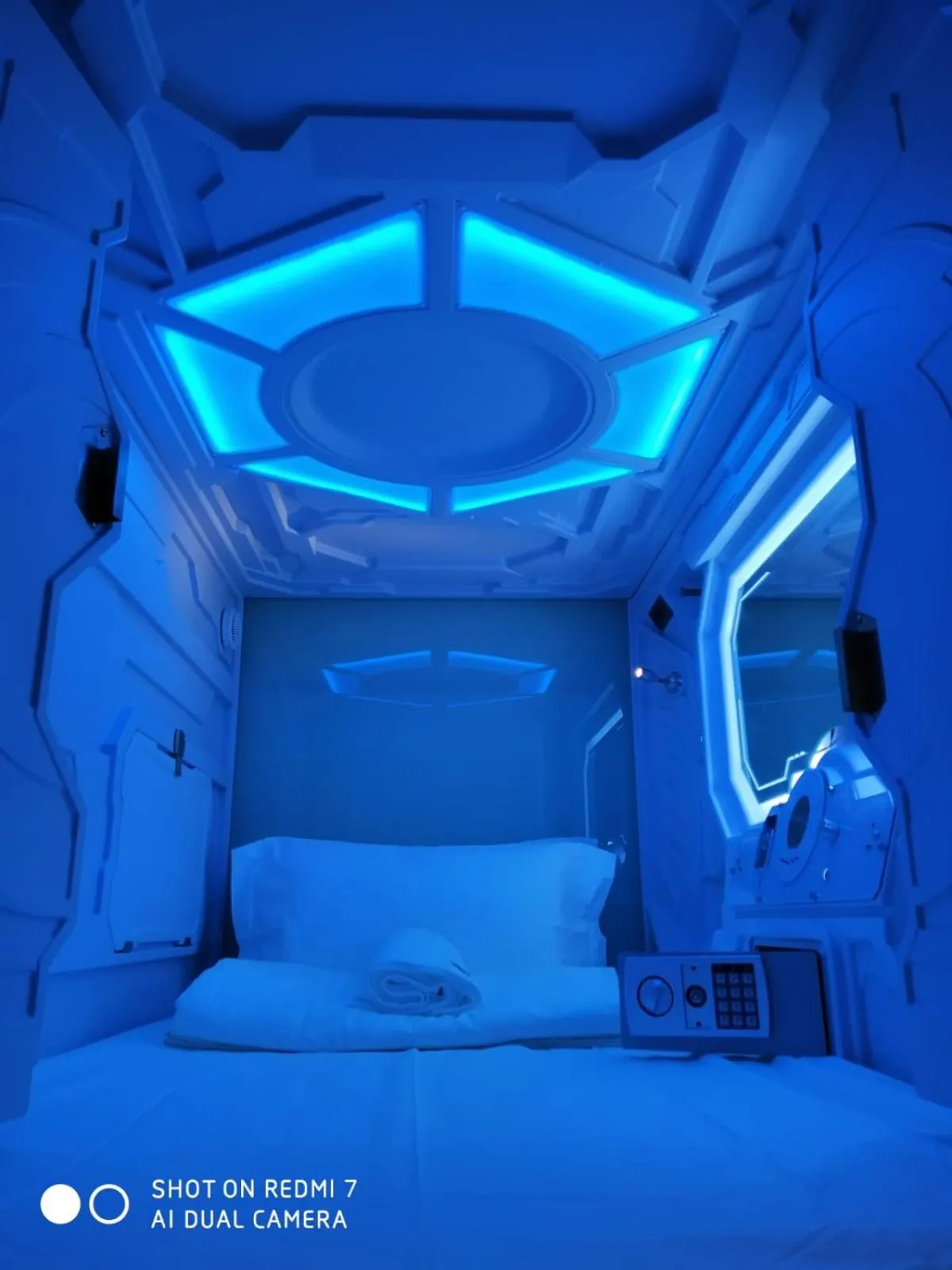 Bed in Galaxy Pods Capsule Hotel Boat Quay