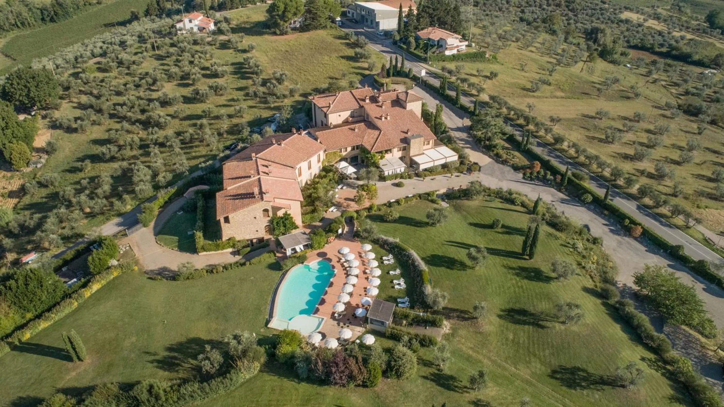 Bird's eye view in Hotel Borgo Di Cortefreda - Place of Charme