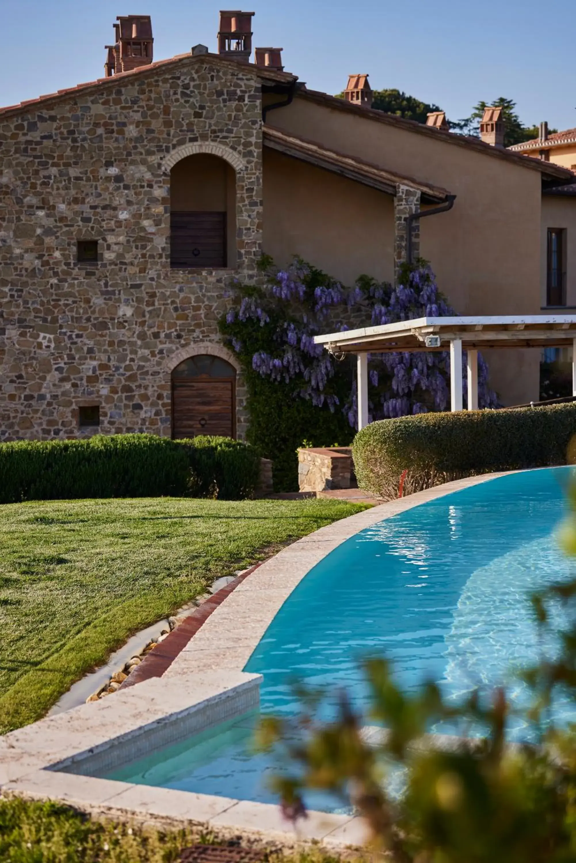 Swimming pool in Hotel Borgo Di Cortefreda - Place of Charme Swimming pool in Hotel Borgo Di Cortefreda - Place of Charme