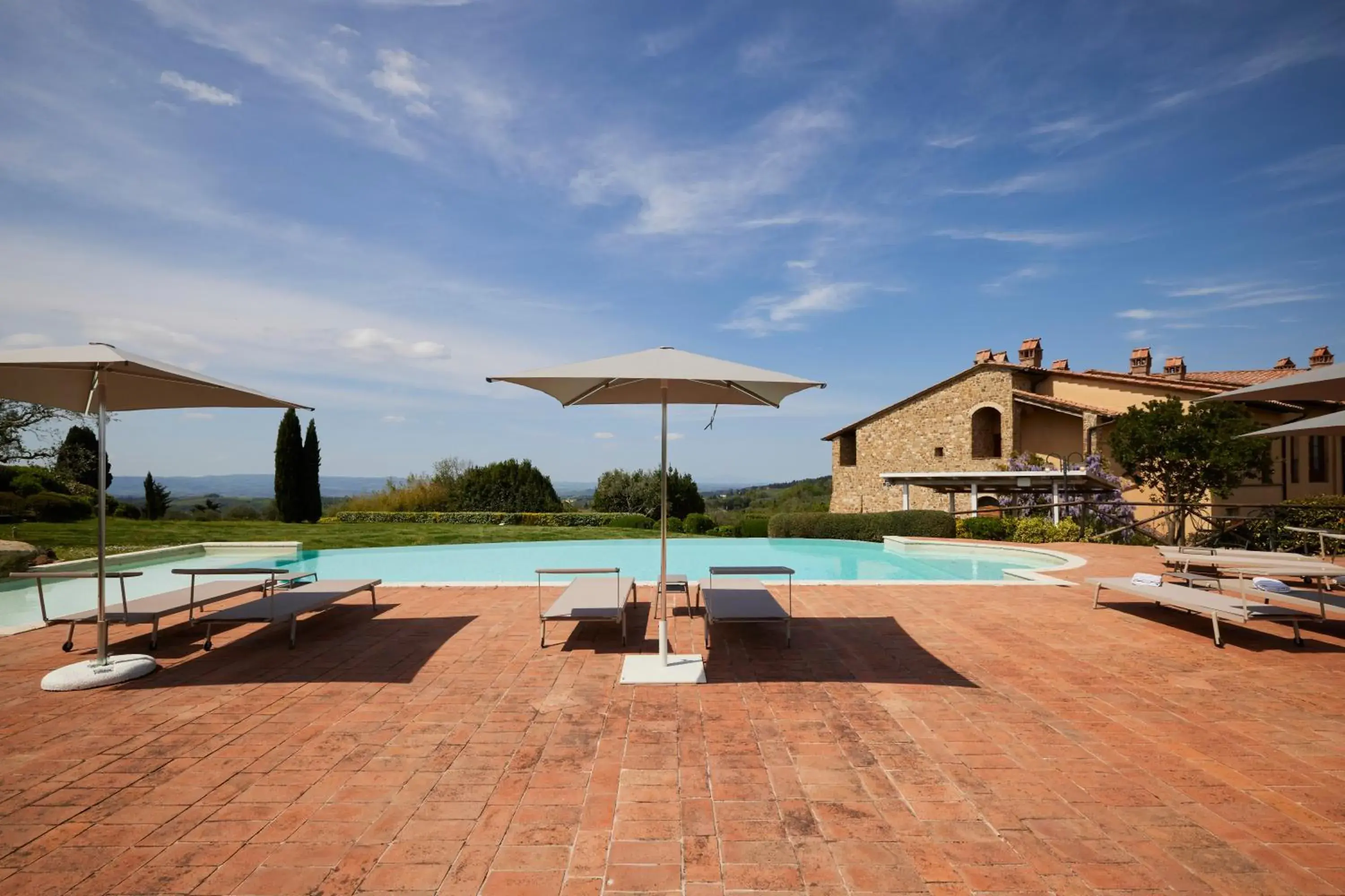 Swimming pool in Hotel Borgo Di Cortefreda - Place of Charme Swimming pool in Hotel Borgo Di Cortefreda - Place of Charme