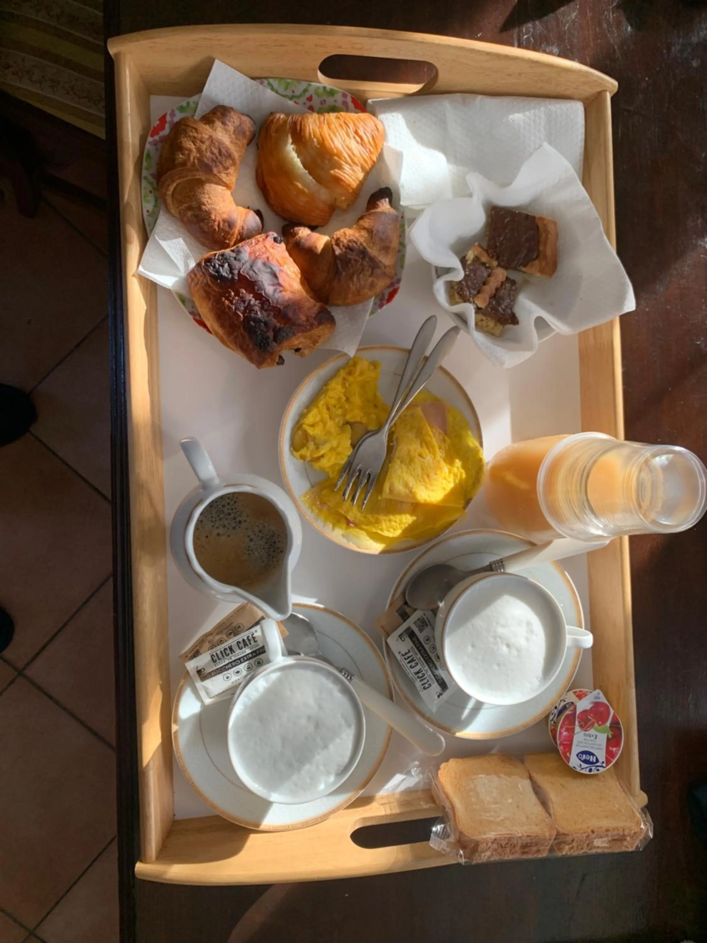 Breakfast in Casale della rosa