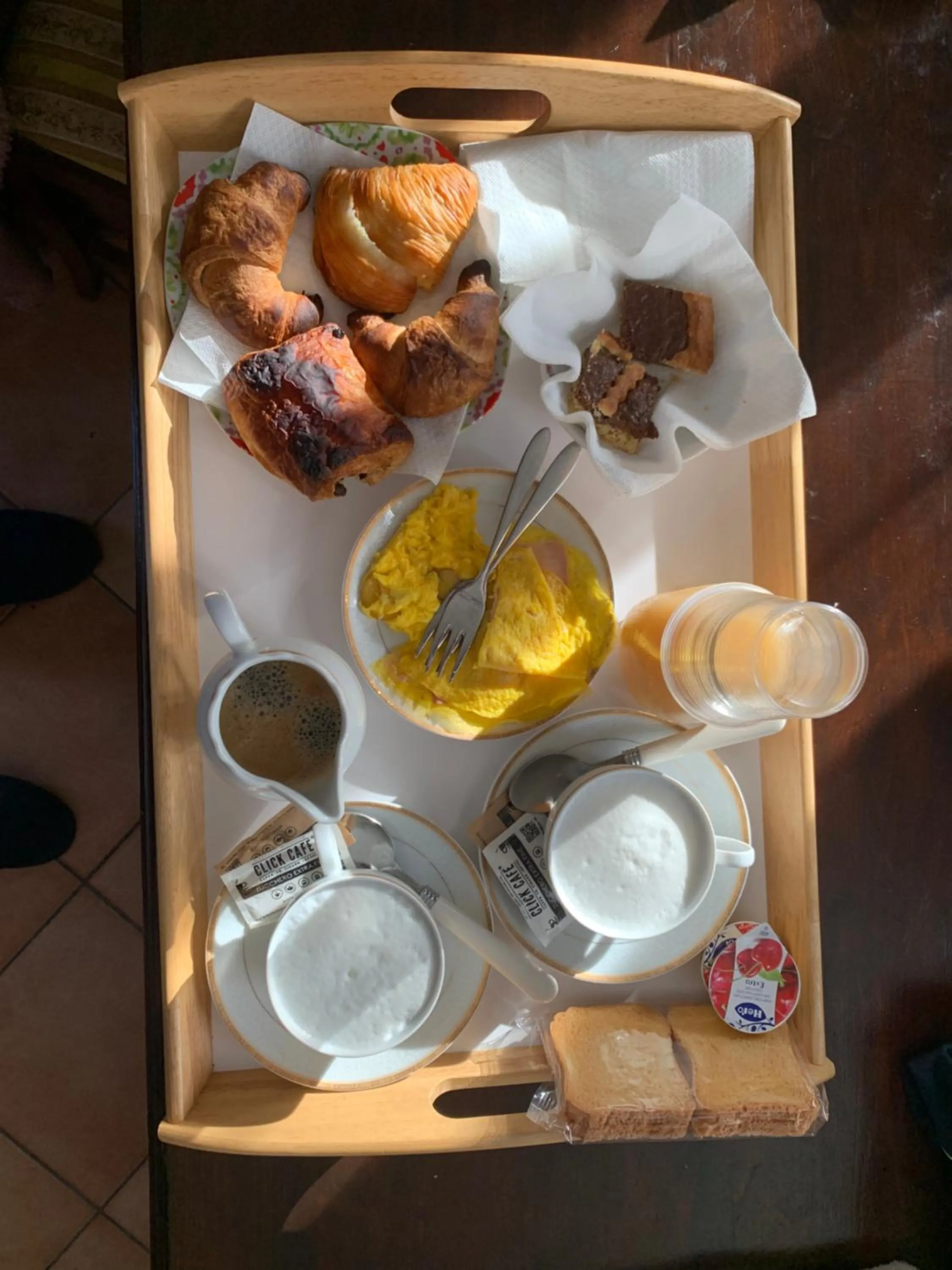 Breakfast in Casale della rosa